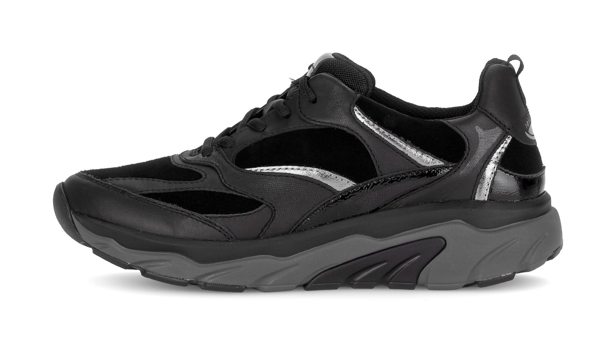 Gabor Rollingsoft Keilsneaker, Freizeitschuh, Halbschuh, Schnürschuh mit he günstig online kaufen