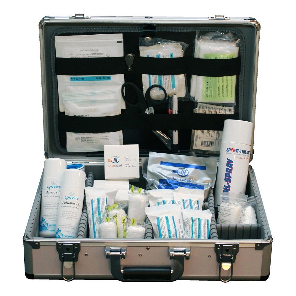 Fächeraufteilung Ungefüllt, Erste-Hilfe-Koffer Sport-Thieme für Stecksystem Spezielles individuelle Sanitätskoffer