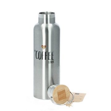 PPD Trinkflasche Edelstahl Thermosflasche coffee lover 750 ml mehrfarbig