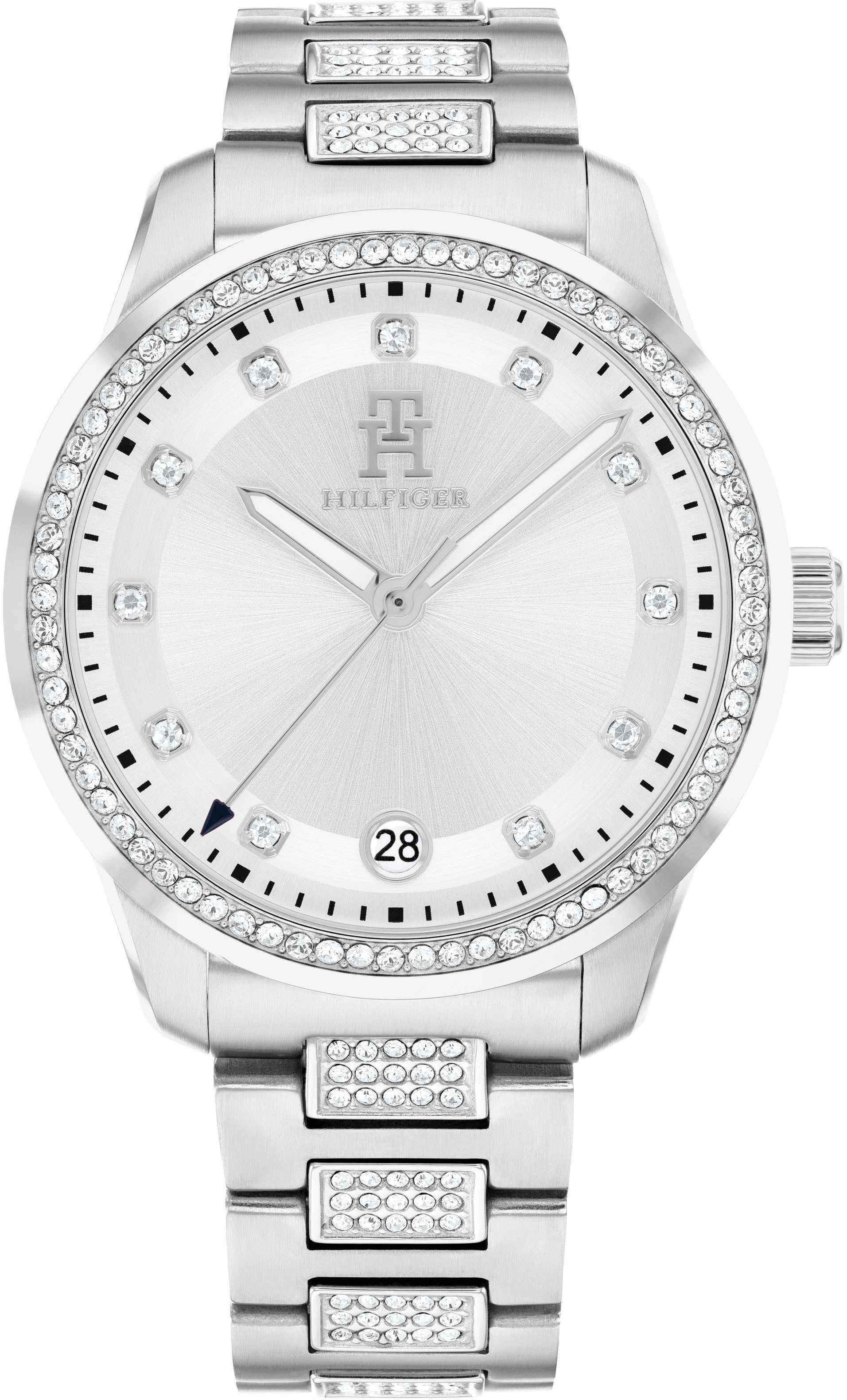 Tommy Hilfiger Quarzuhr TH85 CRYSTALS 1782757, günstig online kaufen