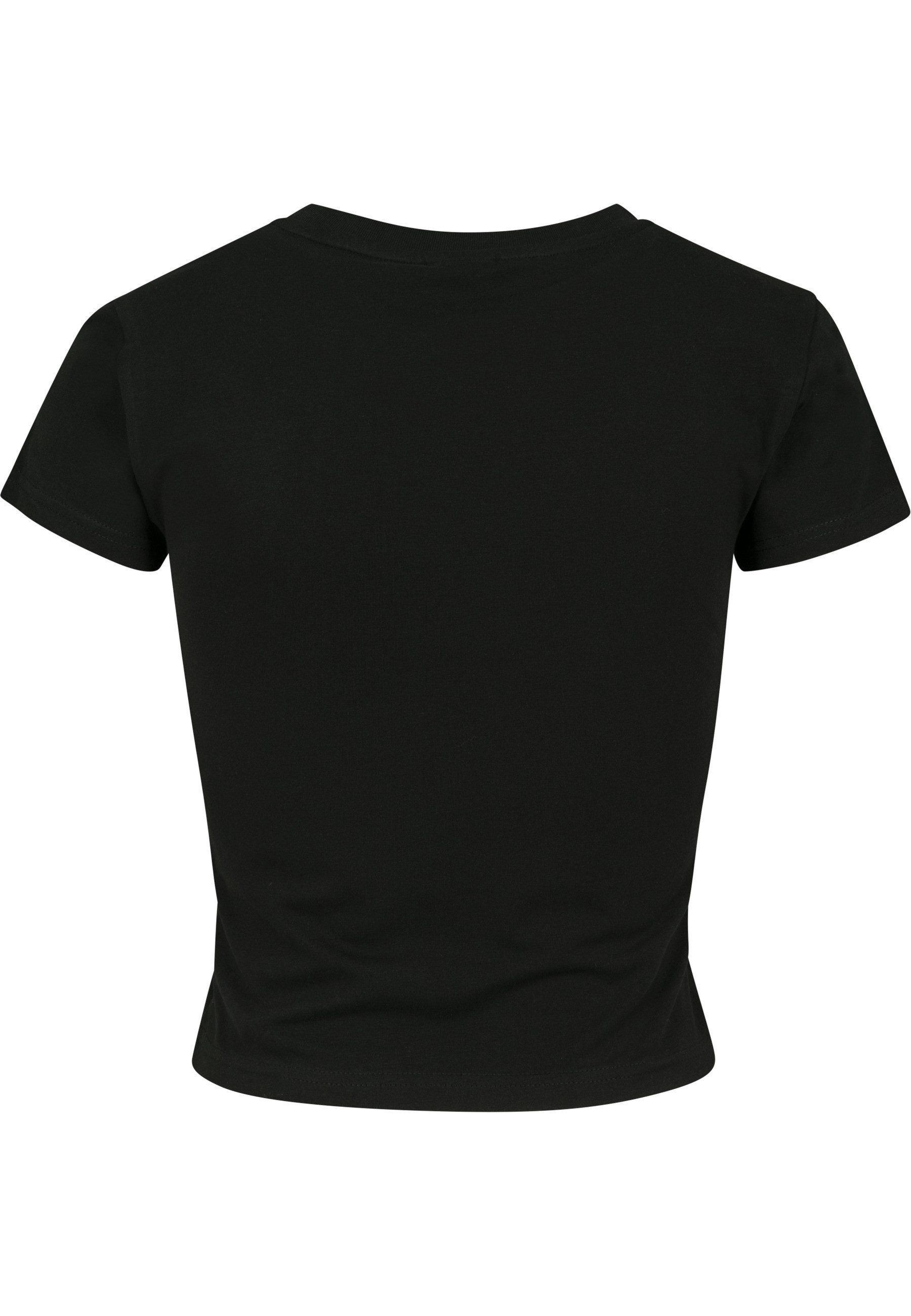 URBAN CLASSICS T-Shirt Urban Classics Damen Ladies Stretch Jersey Cropped T günstig online kaufen