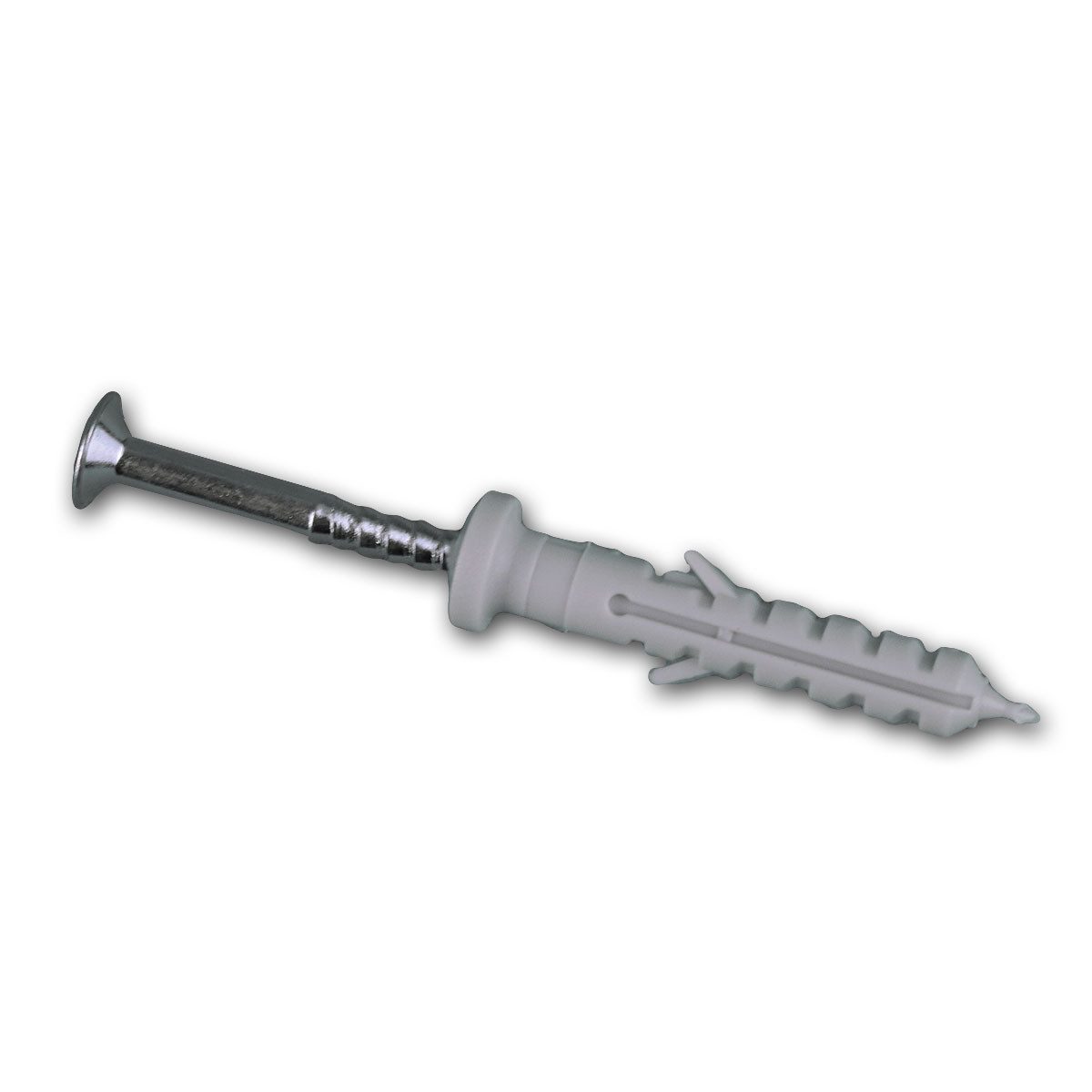 EGB Nagel Nageldübel 6x40mm, 100 Stück Schlagdübel Kreuzschl