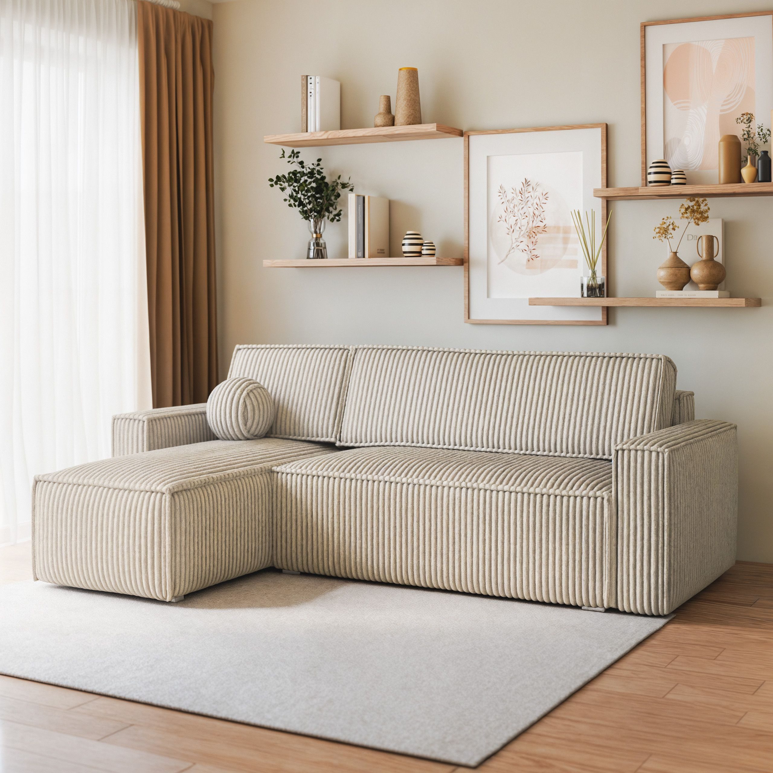 Masseno Ecksofa RAVELO mit Schlaffunktion L-Form, günstig online kaufen