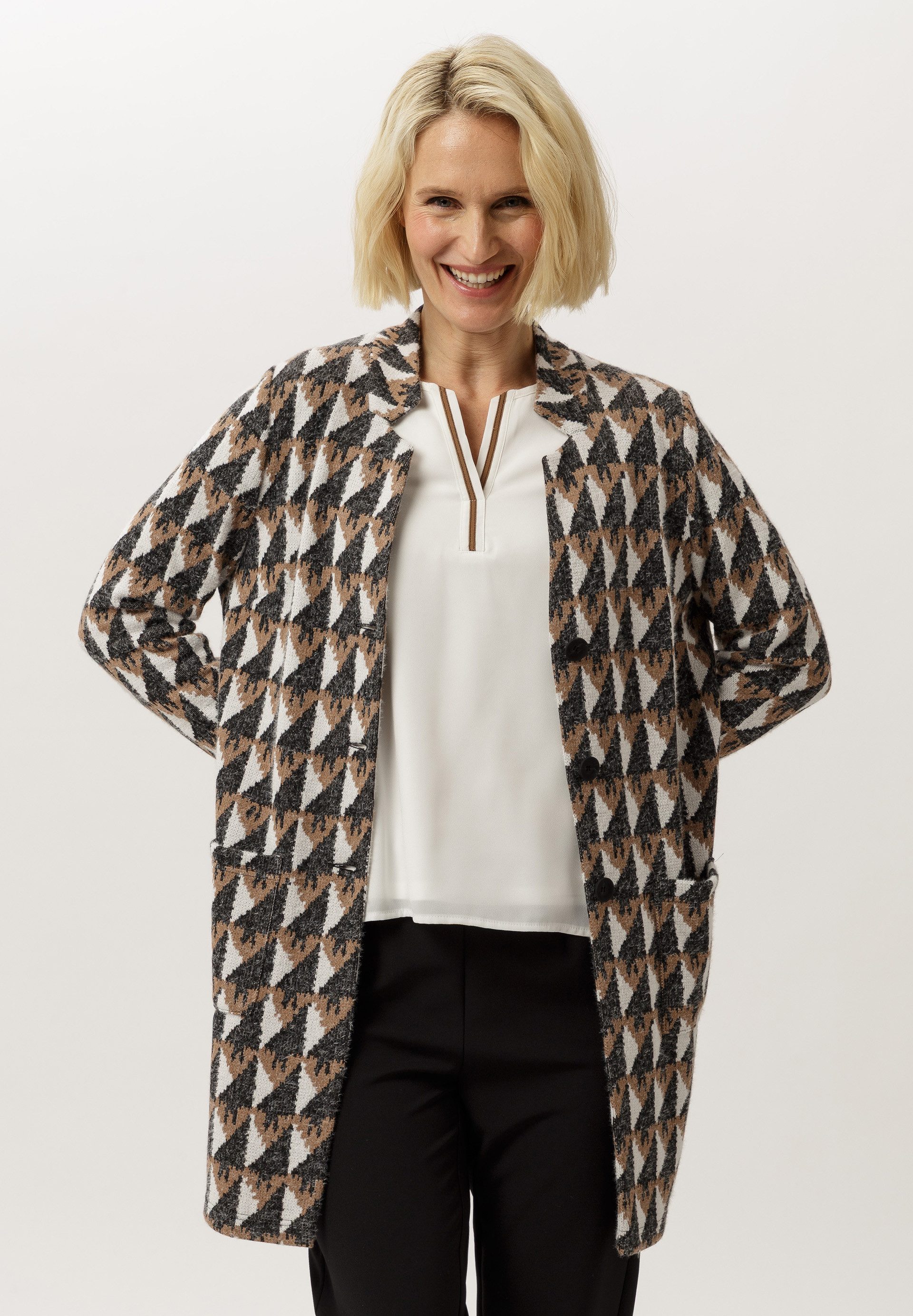 FRANK WALDER Cardigan mit Kuschelfaktor