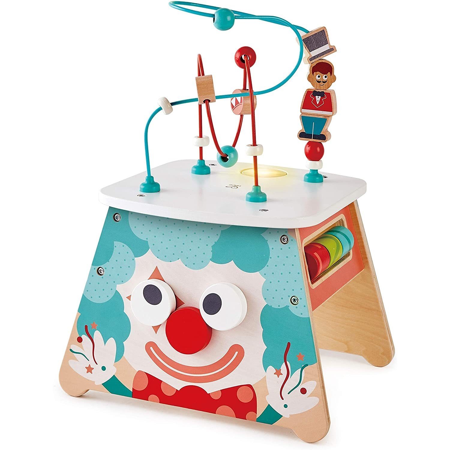 Hape Motorikschleife E1813 Zirkus-Aktivitätswürfel