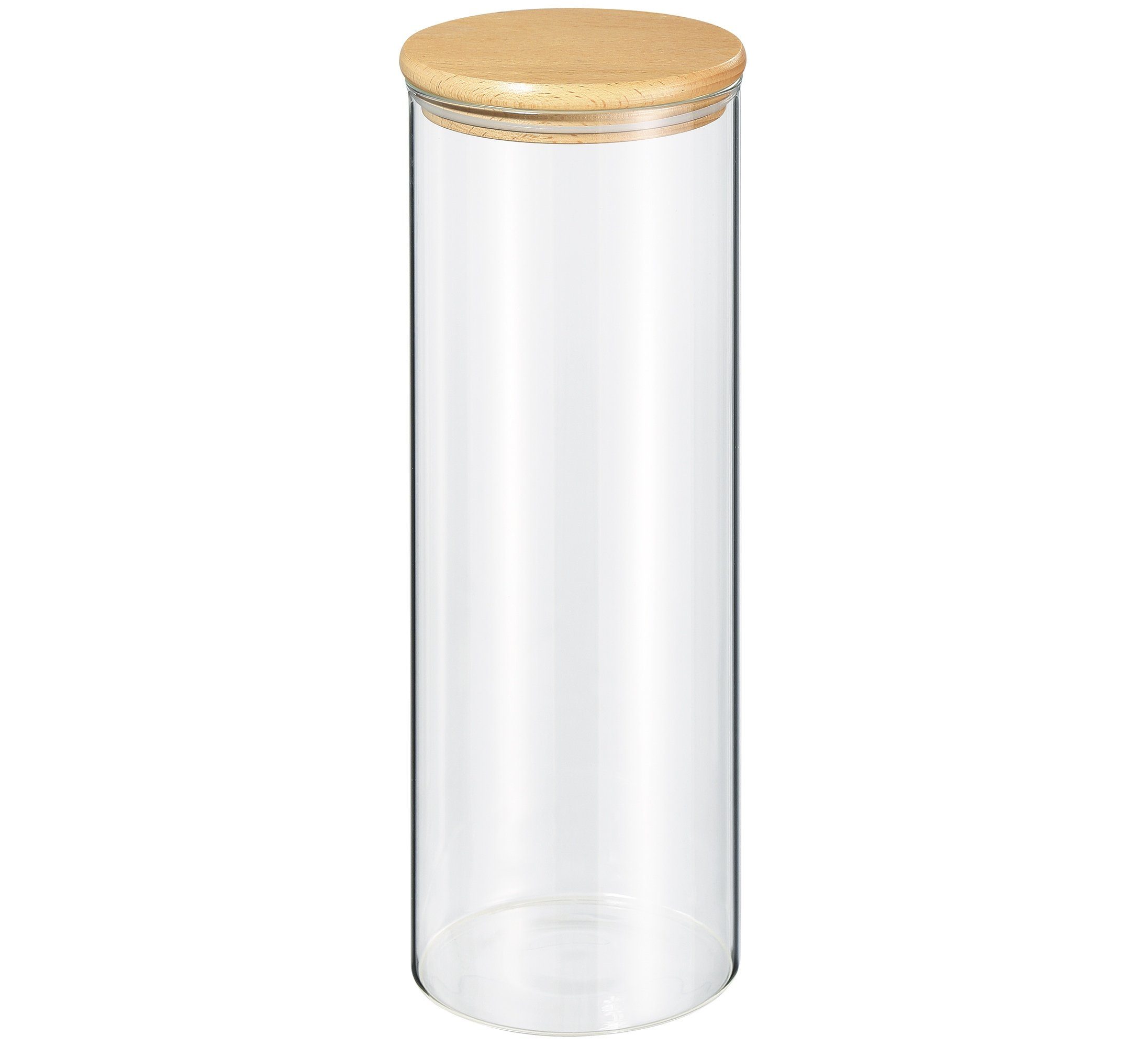 ZASSENHAUS Vorratsdose Vorratsdose Vorratsglas Spaghetti mit Holzdeckel 2L ZASSENHAUS 056495