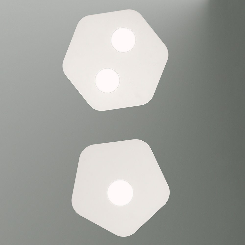 Mantra Deckenlampe Area Deckenleuchte Weiß Weiß