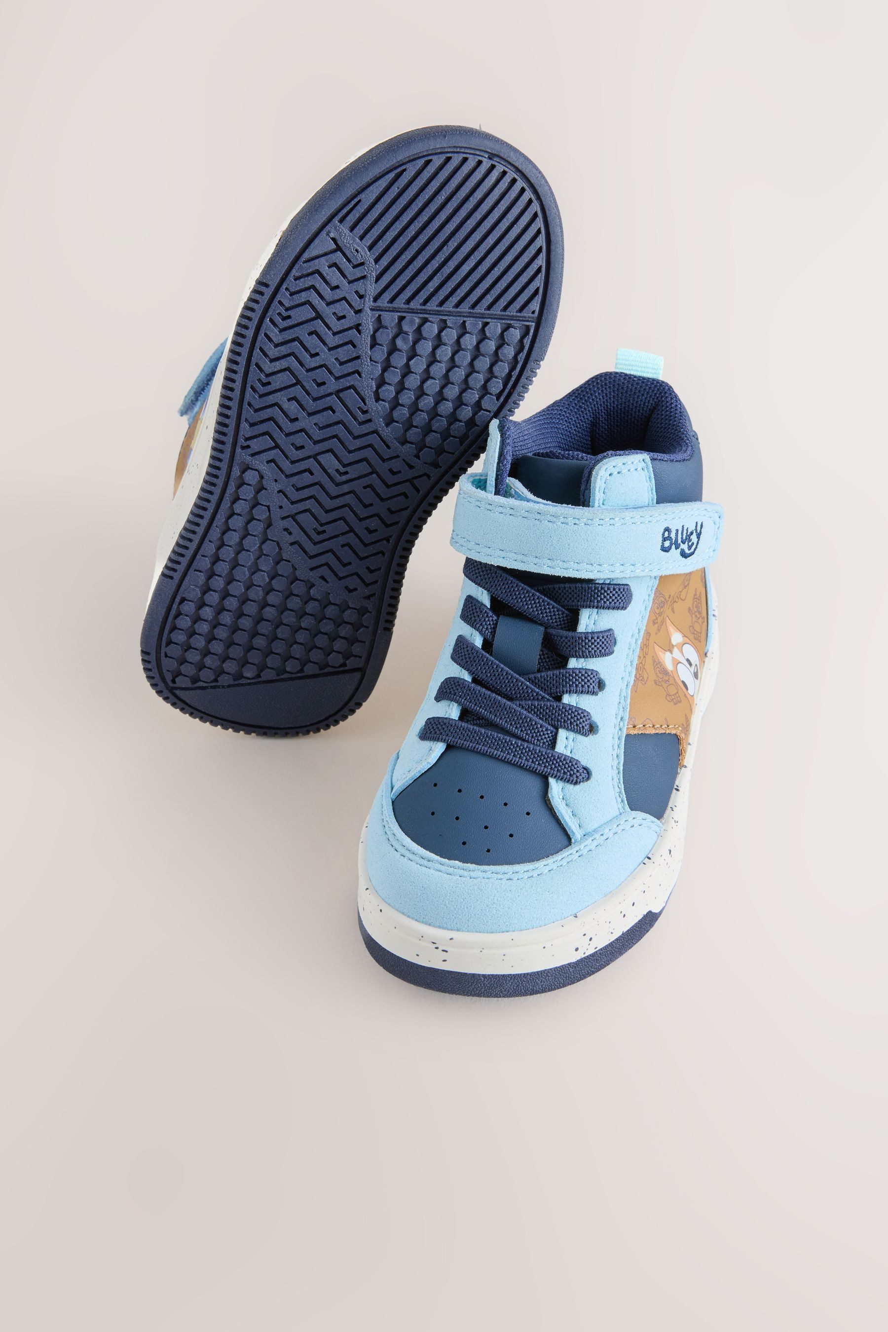Next Hi-Top-Sneaker - Klettverschluss, weite Passform Klettstiefel (1-tlg)