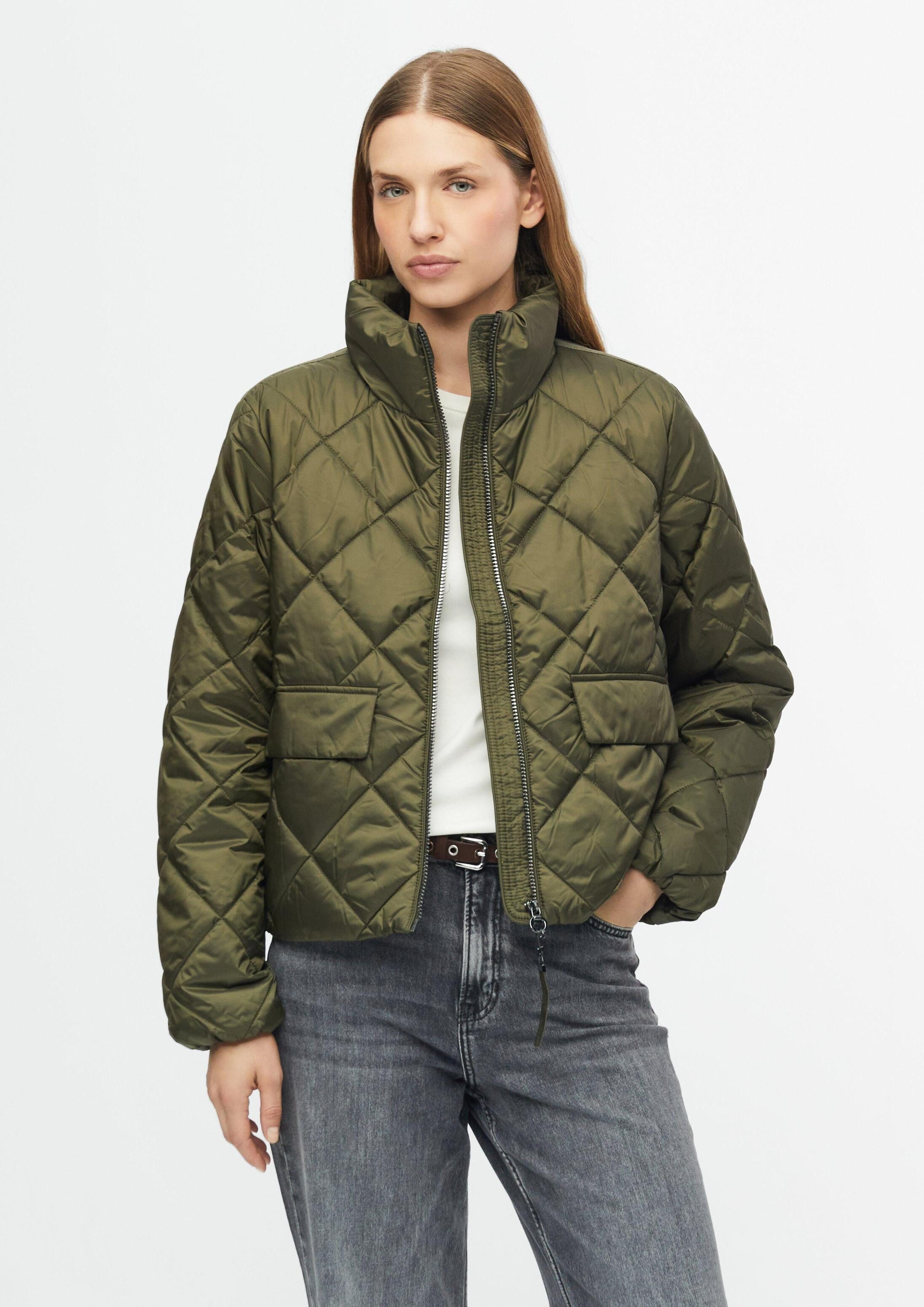 s.Oliver Funktionsjacke Outdoor-Jacke Leichte Steppjacke mit Stehkragen