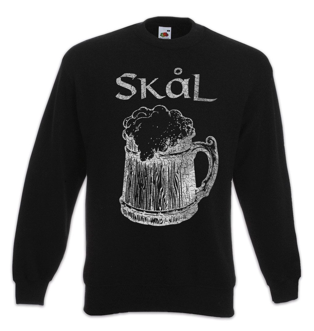 Sweatshirt Skal II Sweatshirt Trinkhorn Wikinger Drinking Horn Vikings Skol Prost