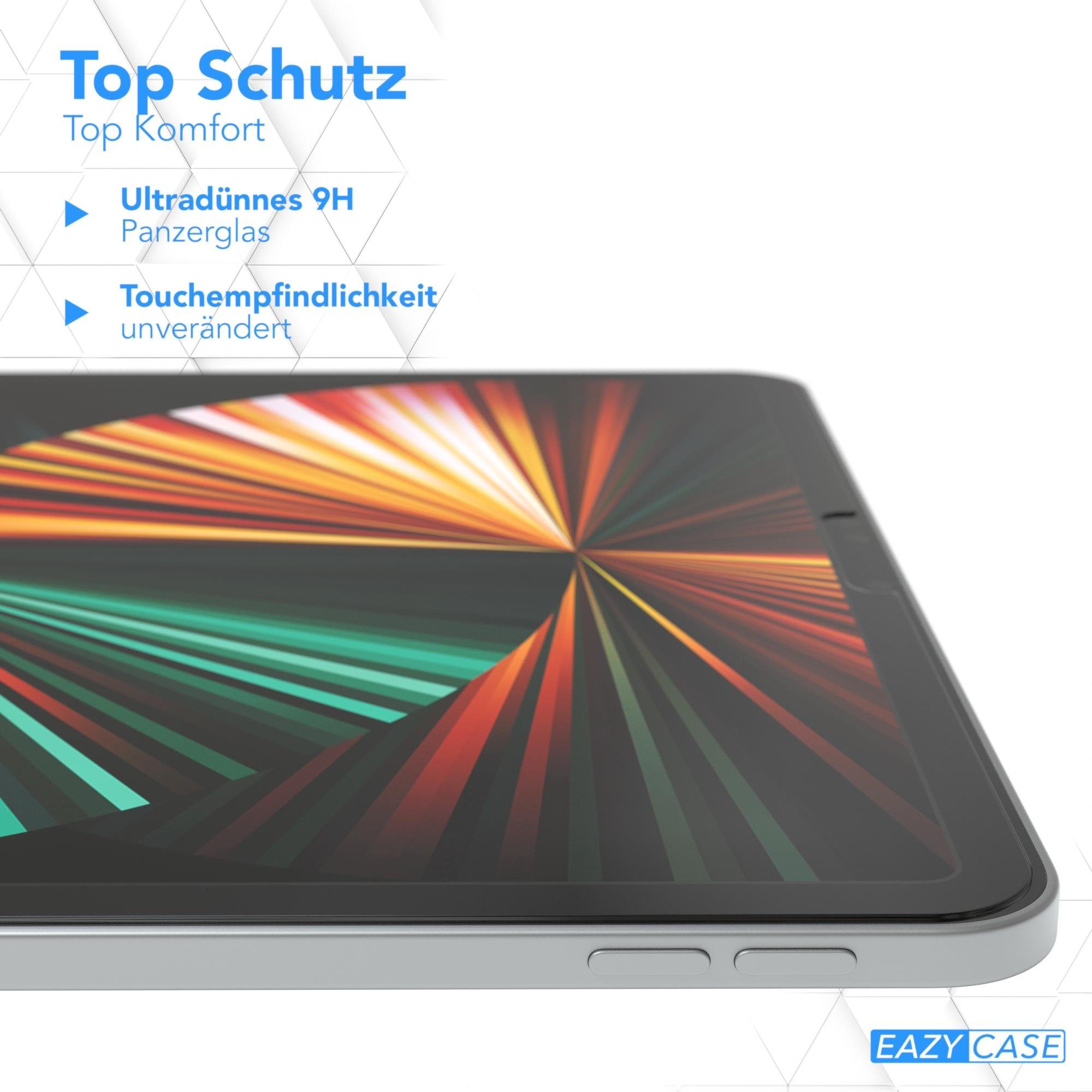EAZY CASE Displayschutzglas Schutzglas für iPad Pro 12,9" 5./6. Gen. 2021/2022, 12,9 Zoll Panzerglas Displayfolie Tabletschutz Glasfolie Kratzschutz – Bild 4 von 5