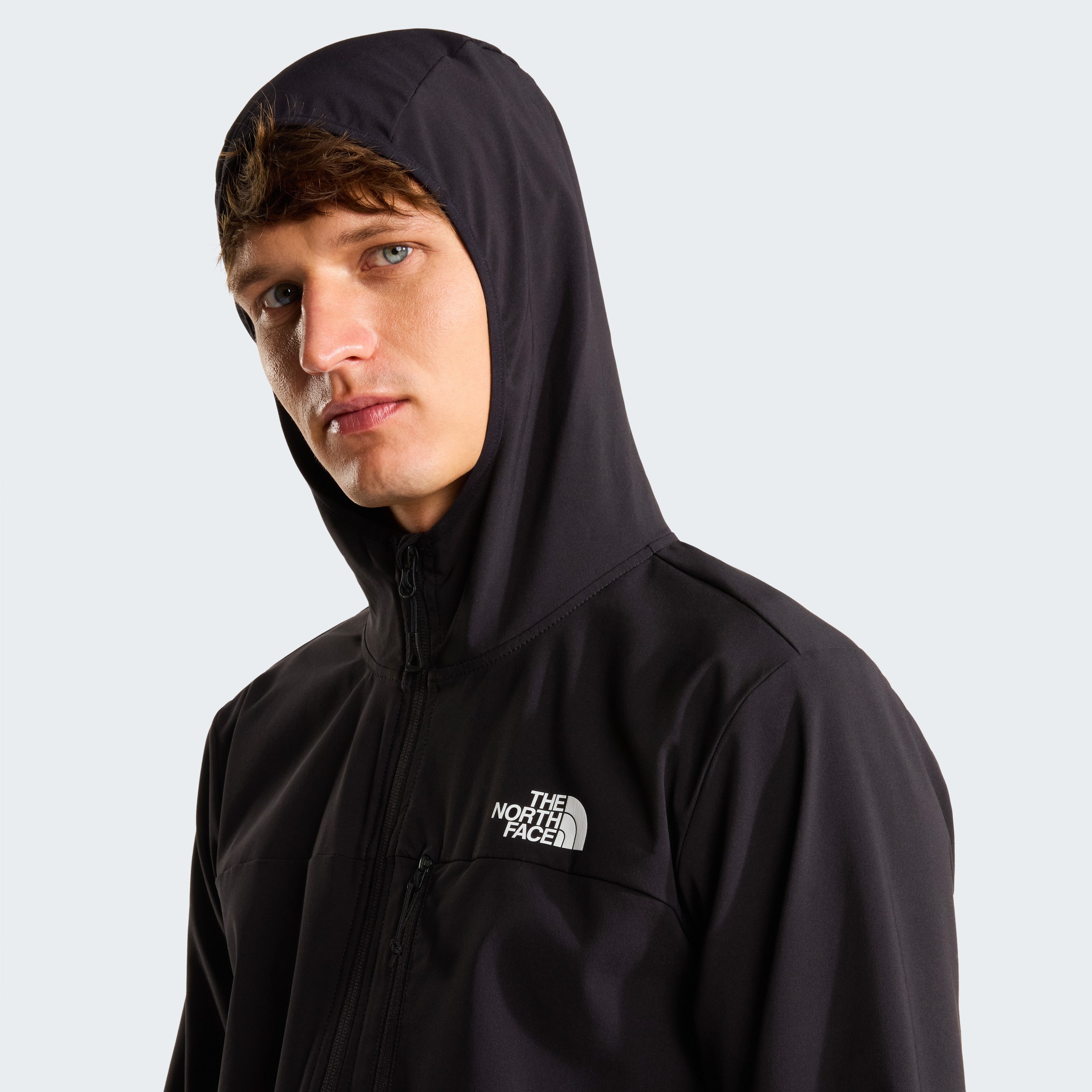 The North Face Softshelljacke M NIMBLE HOODIE 2 sportlicher Stil, atmungsaktives Material, hochelastisch – Bild 5 von 5