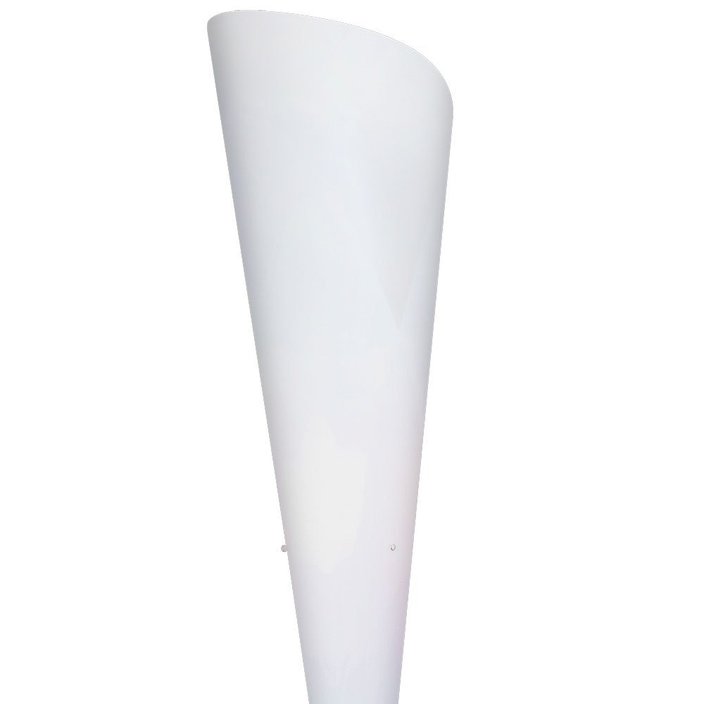 im Globo Leuchtmittel LED Fluter Warmweiß, Dimmer nickel Elegante matt Fernbedienung Set inklusive, Lampe Steh Stehlampe, Farbwechsel,