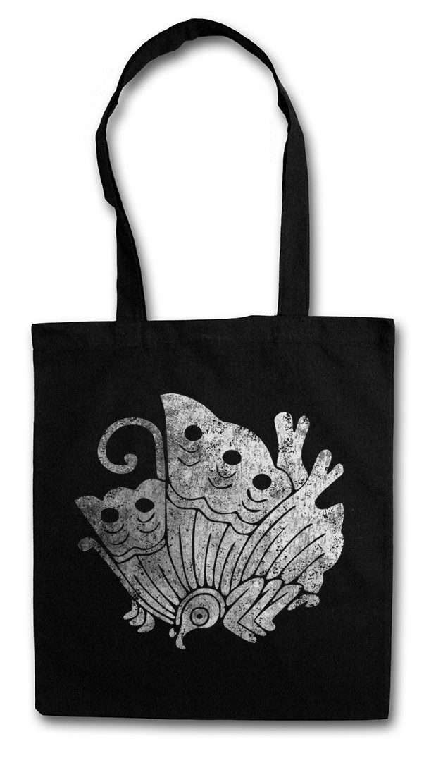Beuteltasche Taira Clan Mon Stofftasche Shogun Samurai Ninja Shogunat Japan Logo