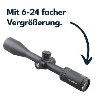 Vector Optics Vector Optics SCOL-31 Hugo 6-24x50SFP Zielfernrohr (Ideal für Jagd, Sport und Airsoft)