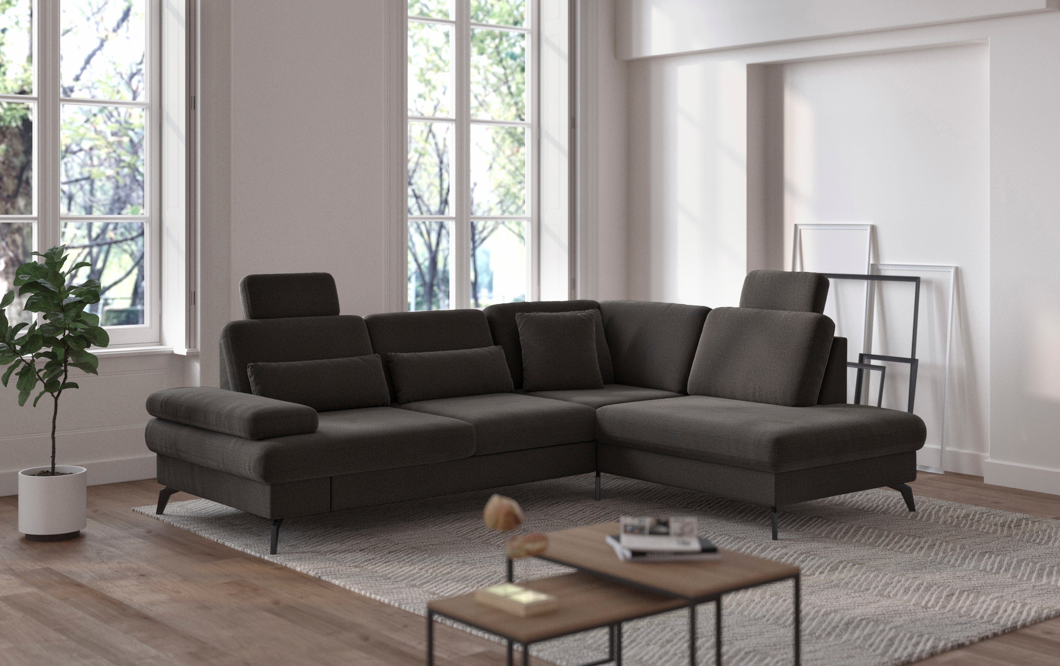 sit&more Ecksofa Morris L-Form, inkl. Sitztiefenverstellung, günstig online kaufen