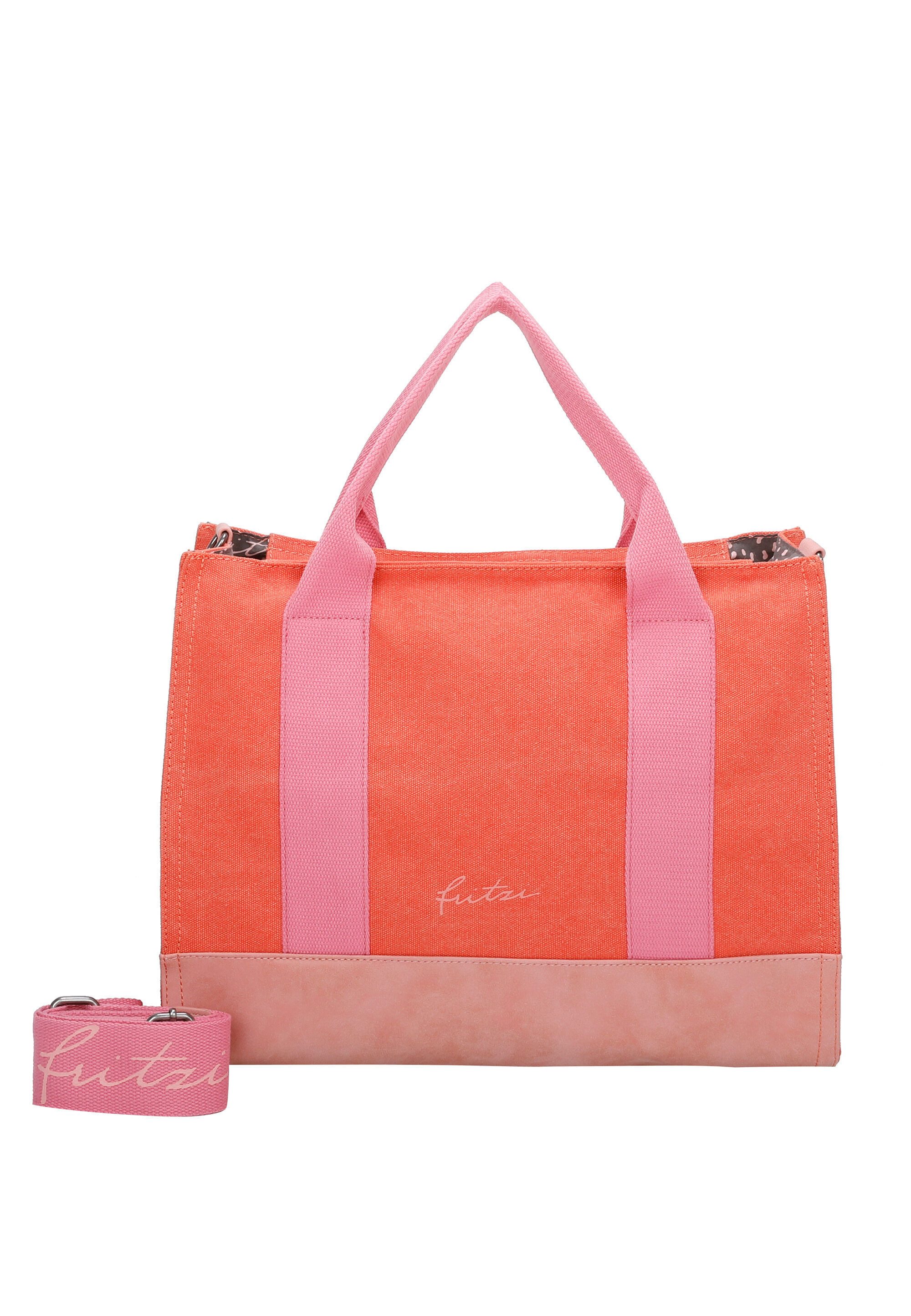 Fritzi aus Preußen Shopper Canvas Tote Bag, mit abnehmbarem Schulterriemen