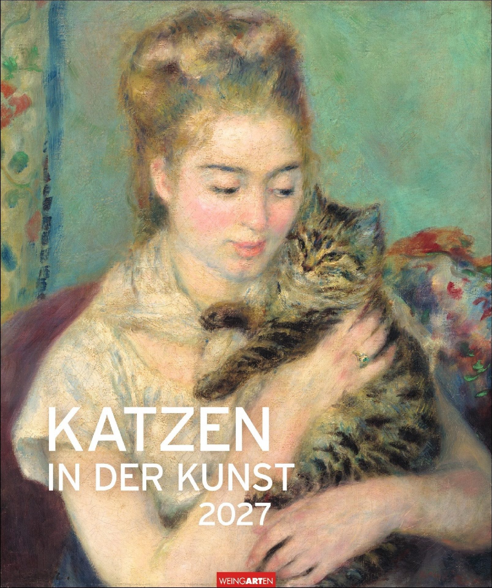 Athesia Kalenderverlag Wandkalender Katzen in der Kunst Edition Kalender 2027