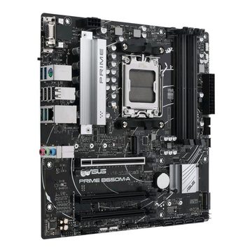 Asus Prime B650M-A Mainboard, AMD AM5 Ryzen 7000, micro-ATX, DDR5, PCIe 5.0, BIOS Flashback