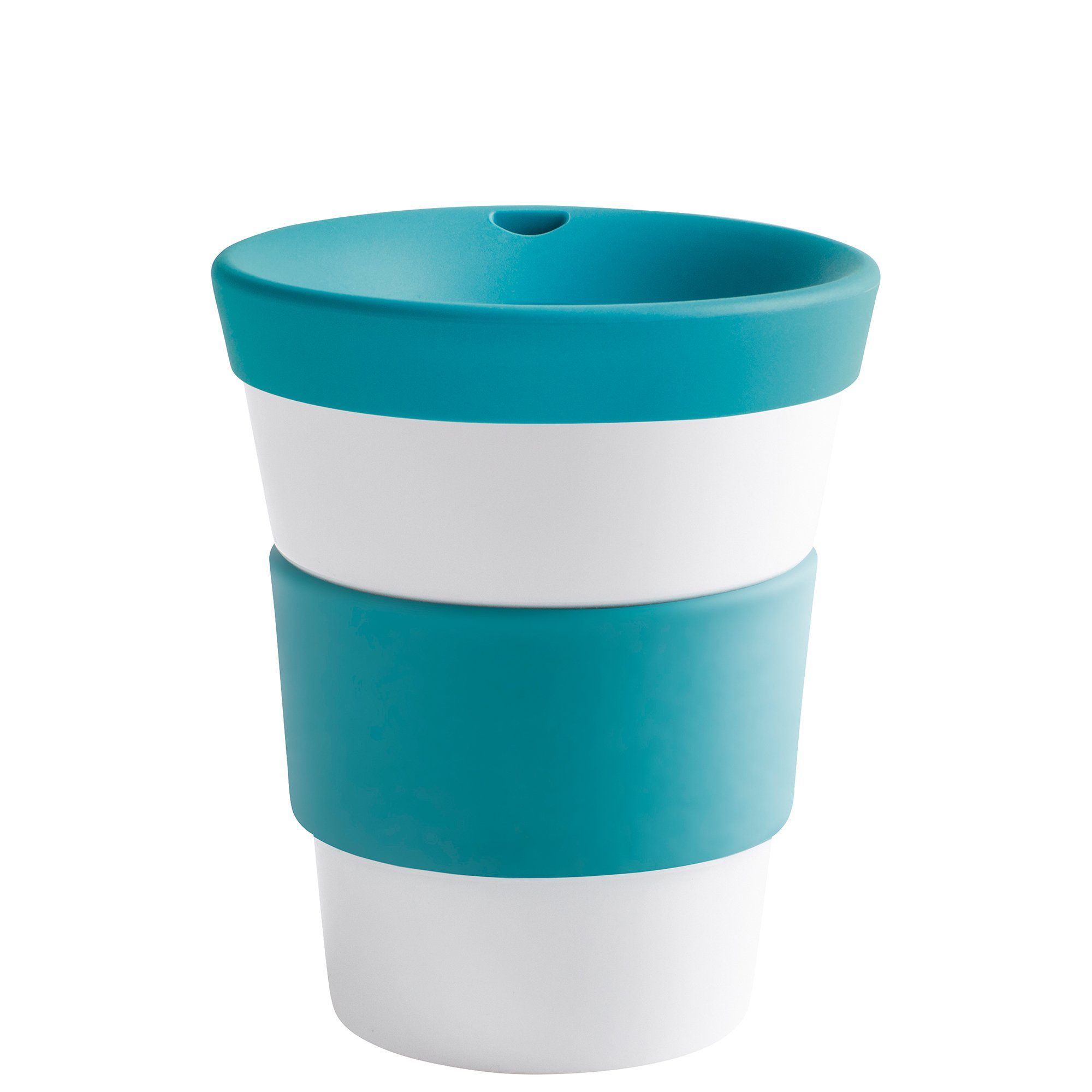 KAHLA Coffee-to-go-Becher Cupit Becher + Trinkdeckel, 1-tlg., Porzellan, Made in Germany