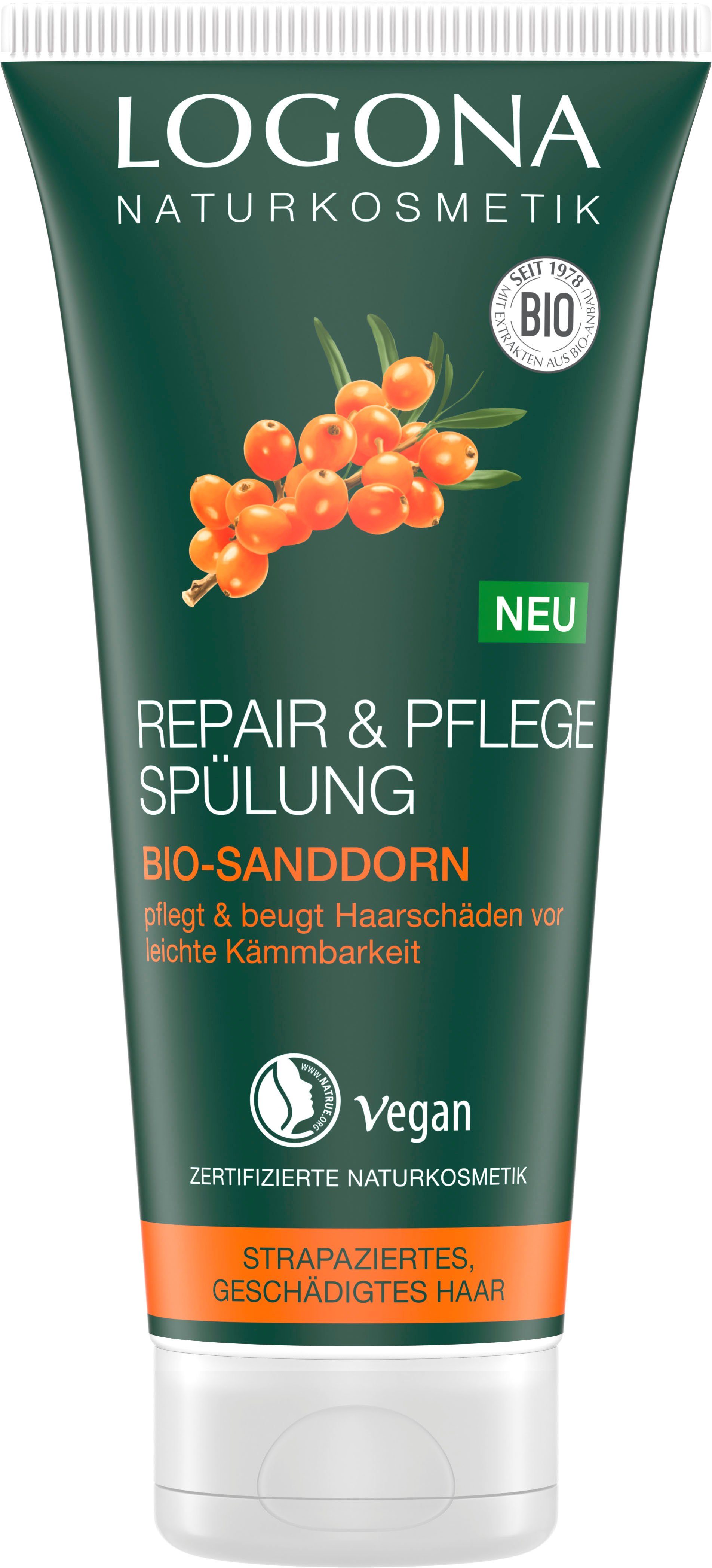 Logona Spülung Repair&Pflege Haarspülung LOGONA Bio-Sanddorn