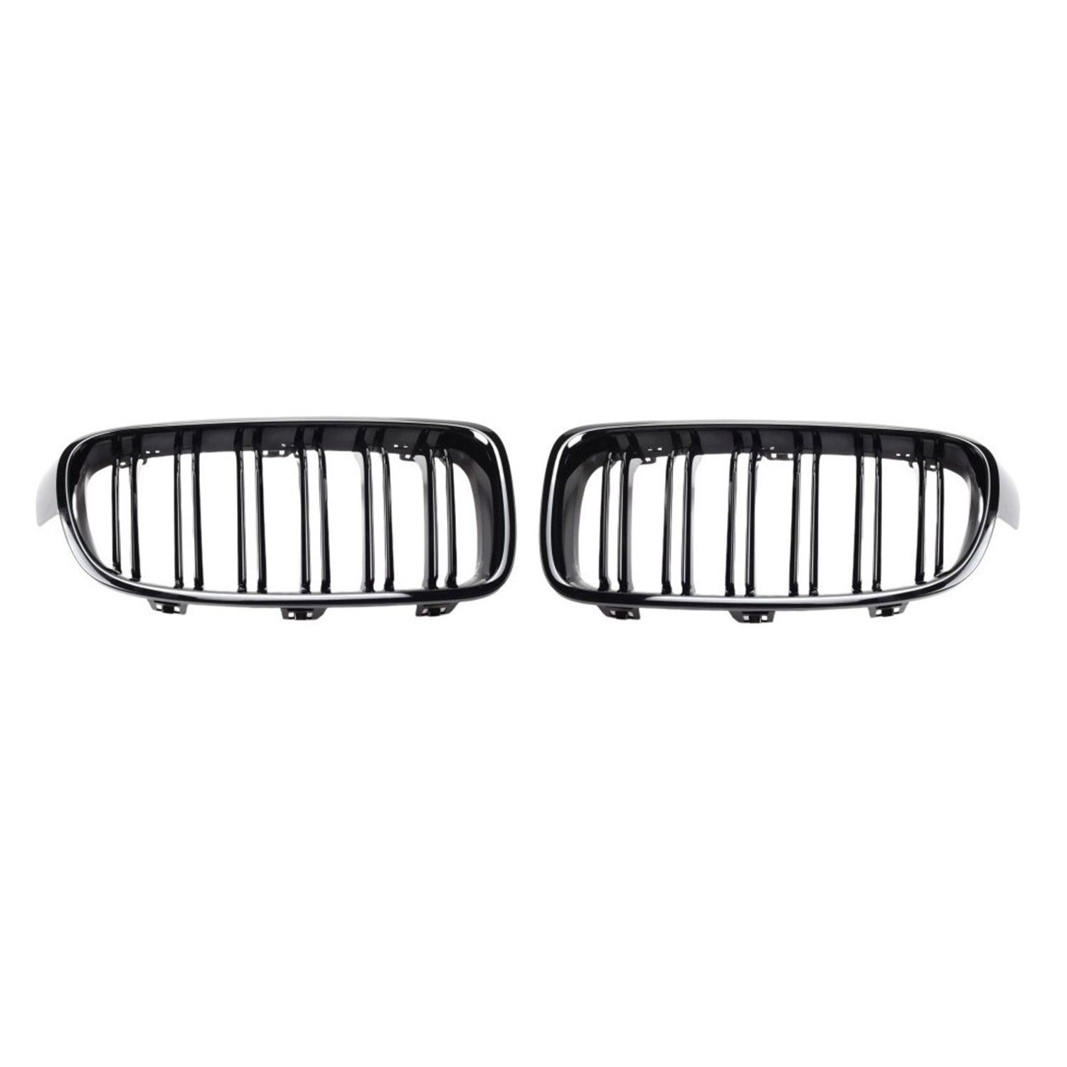 Frontstoßstange 2014-2018 BMW M3 F80 Nieren Kühlergrill Schwarz Glanz