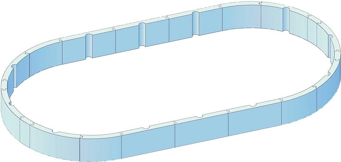 KWAD Poolwandisolierung "Pool Protector T60", (32 St.), für Ovalformbecken günstig online kaufen