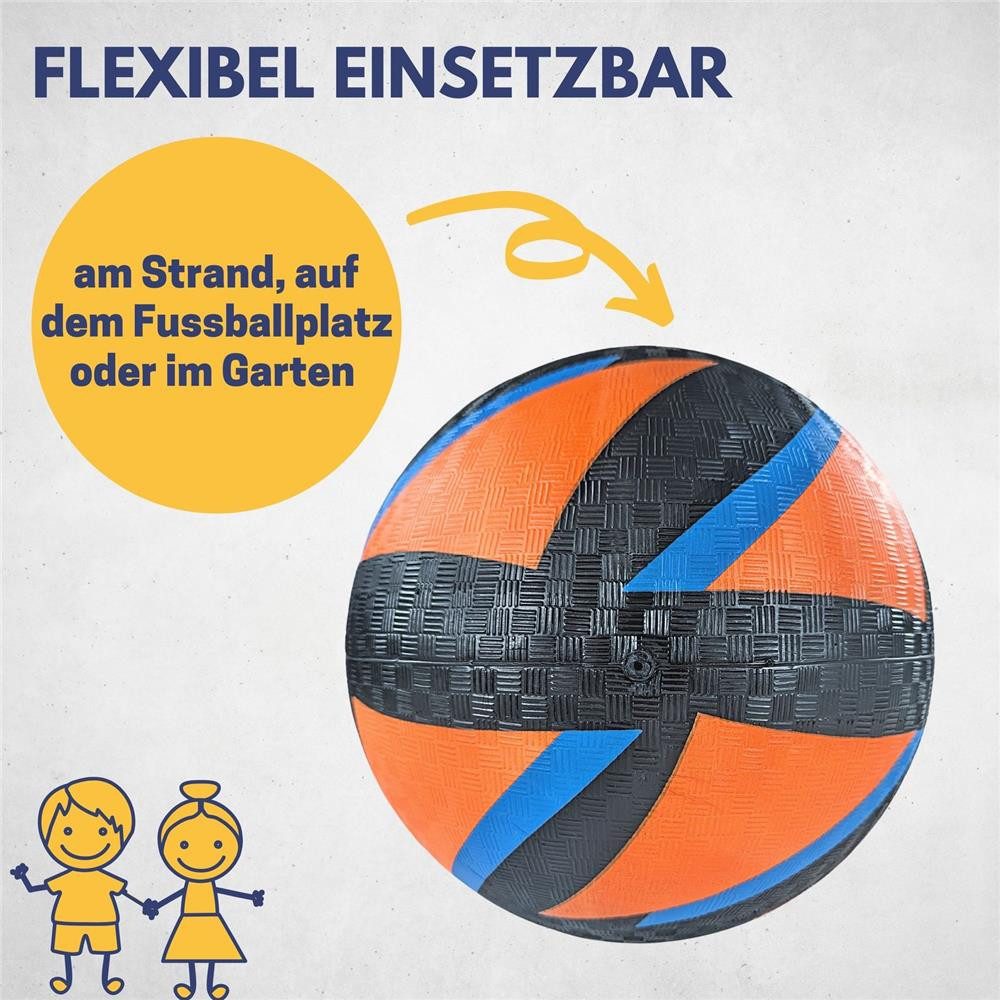 Best Sporting Fußball Barfuß Fußball Glow in the Dark Größe 5 aus PVC und EVA, Phosphoreszierend, weich, griffig, elastisch, ohne Batterien