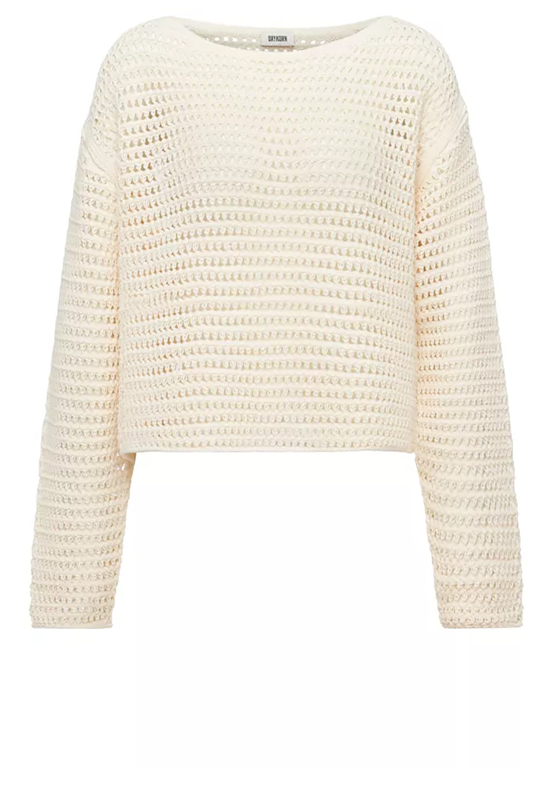 Drykorn Strickpullover Imenia in Häkelstruktur (1-tlg)
