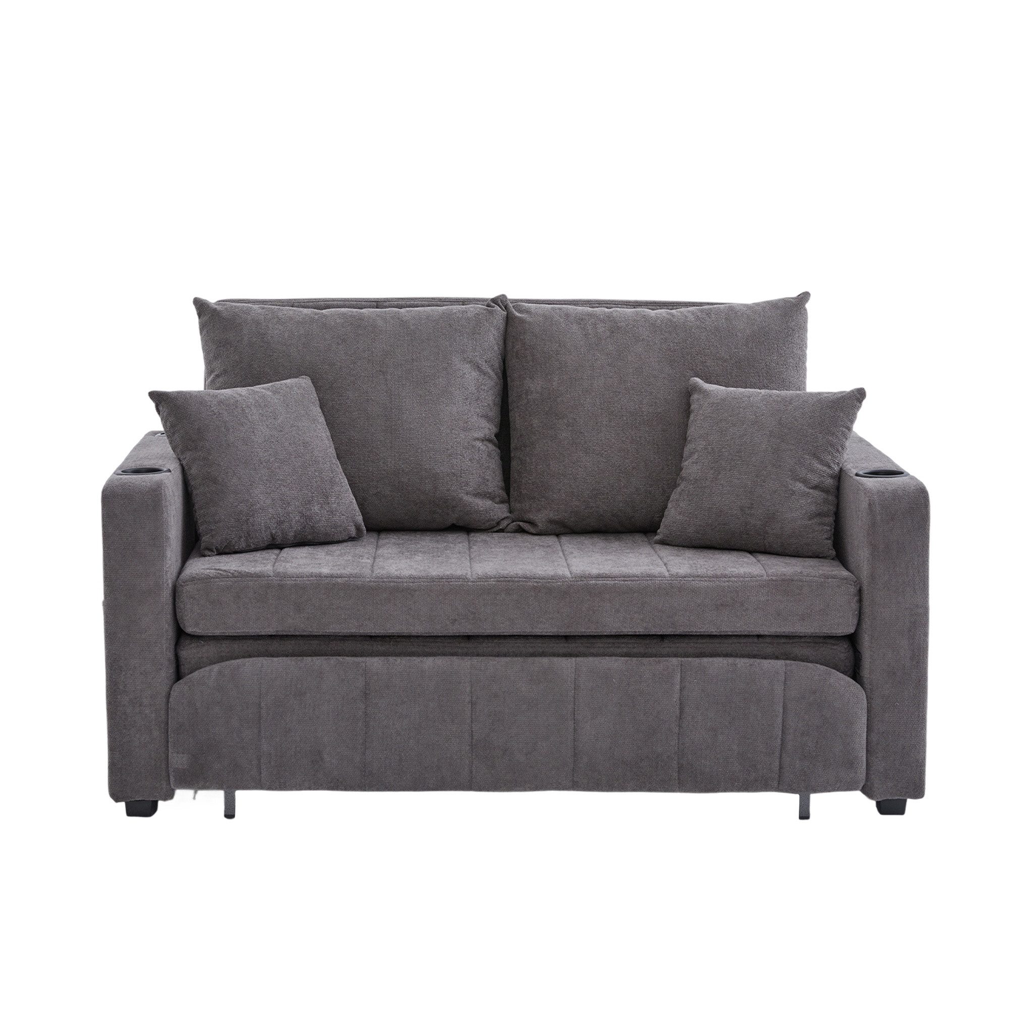 LVHOM Schlafsofa Doppelofa mit Aausziehbett, USB/Type-C günstig online kaufen