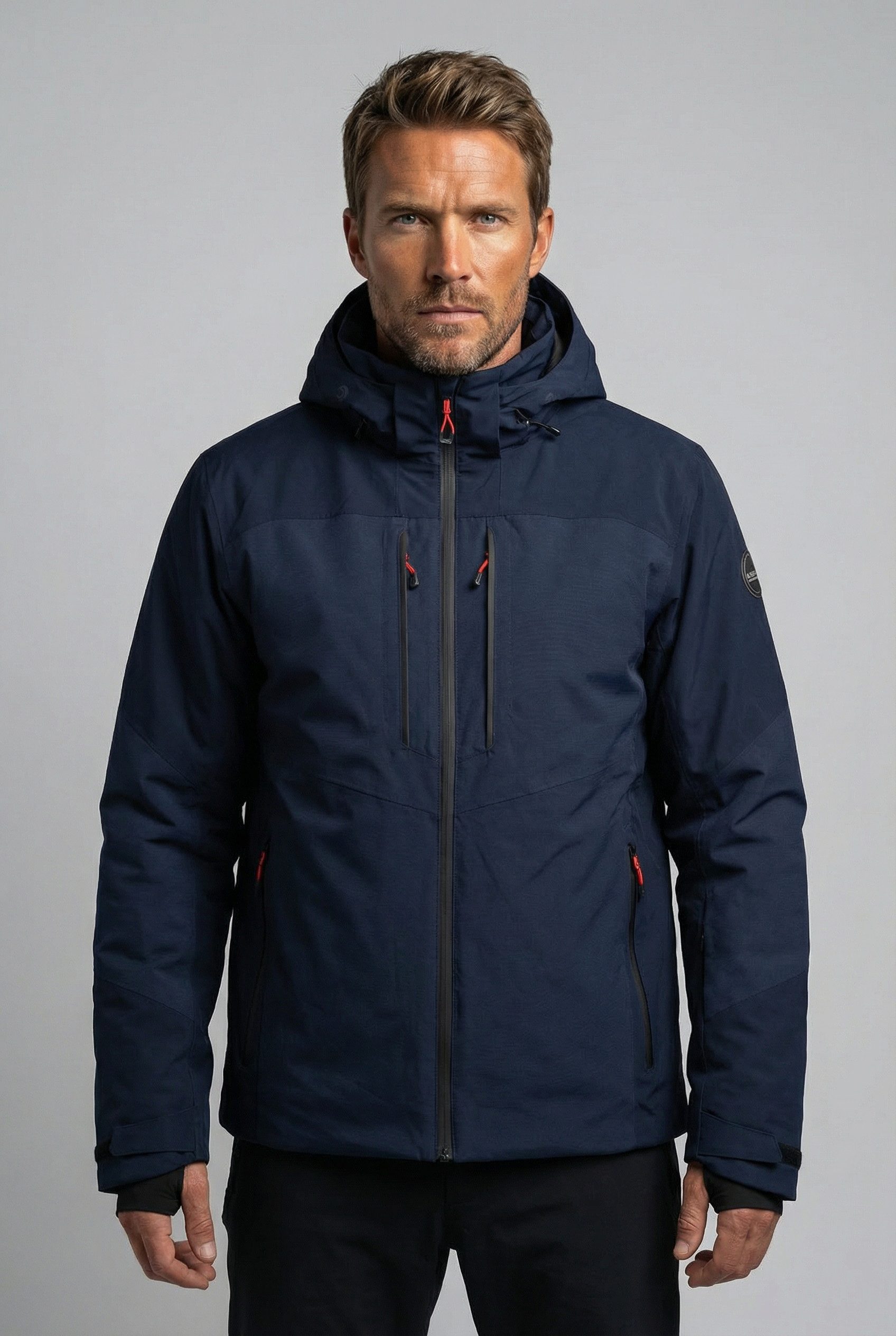 Icepeak Skijacke ICEPEAK FAULKTON (1-St) wasserdicht, wasserabweisend, winddicht, atmungsaktiv