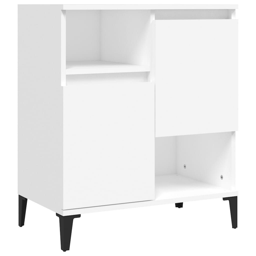 vidaXL Sideboard Sideboard Weiß 60x35x70 cm Holzwerkstoff (1 St)