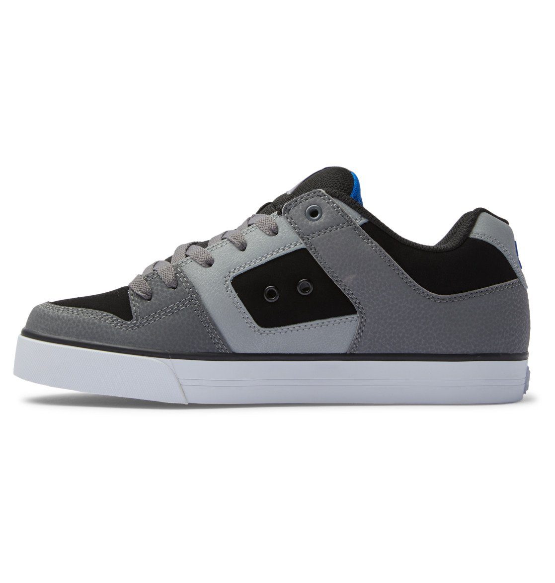 DC Pure Black/Grey/Blue Shoes Sneaker