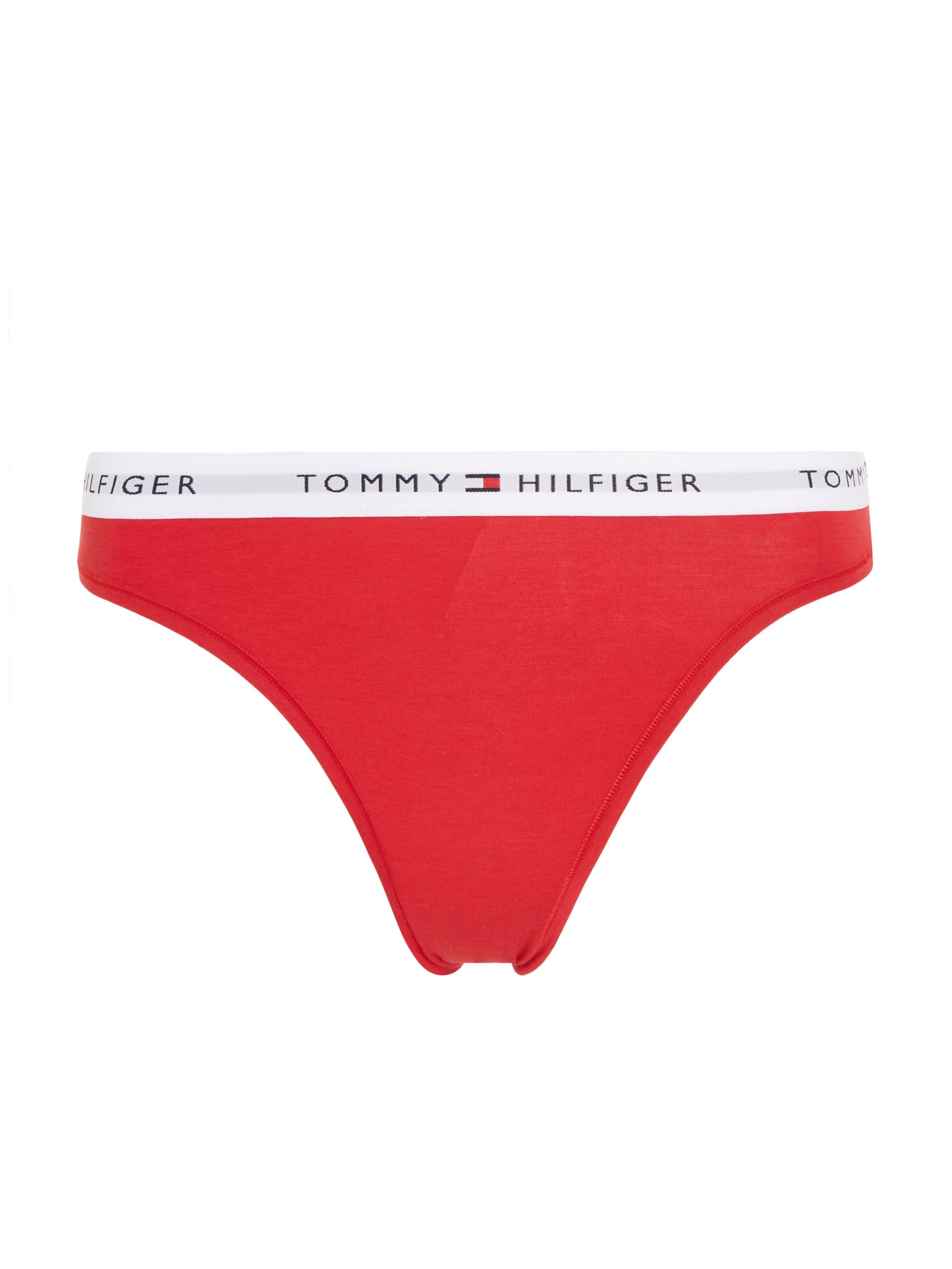Tommy auf mit Bikinislip Taillenbund Underwear Logo Red dem Hilfiger Primary