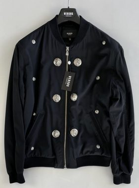 Versace Winterjacke VERSACE Versus Deadstock All Over Metal Lion Logo Bomber Jacket Jacke