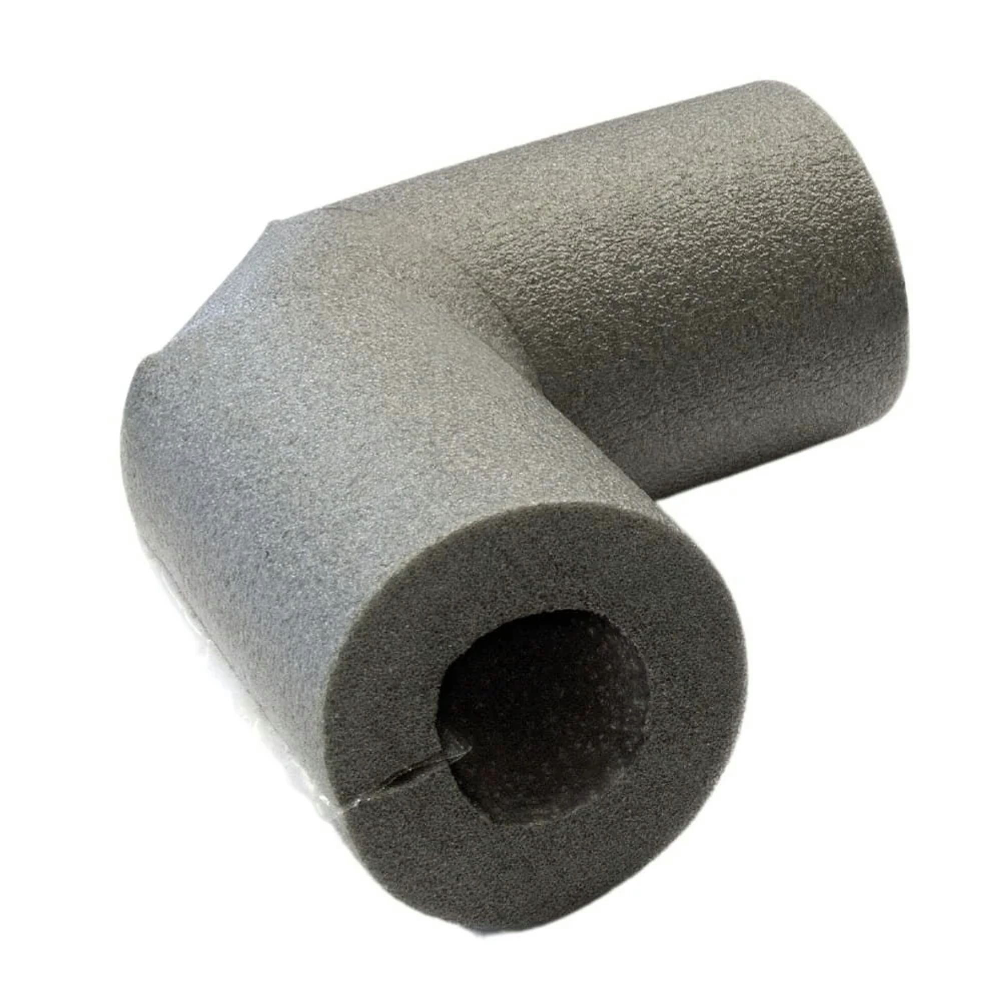 NMC Isolierschlauch Selbstklebende Dämmung, Rohrisolierung Bogen Ø 42 mm, Polyethylen, Dämmung 13 mm