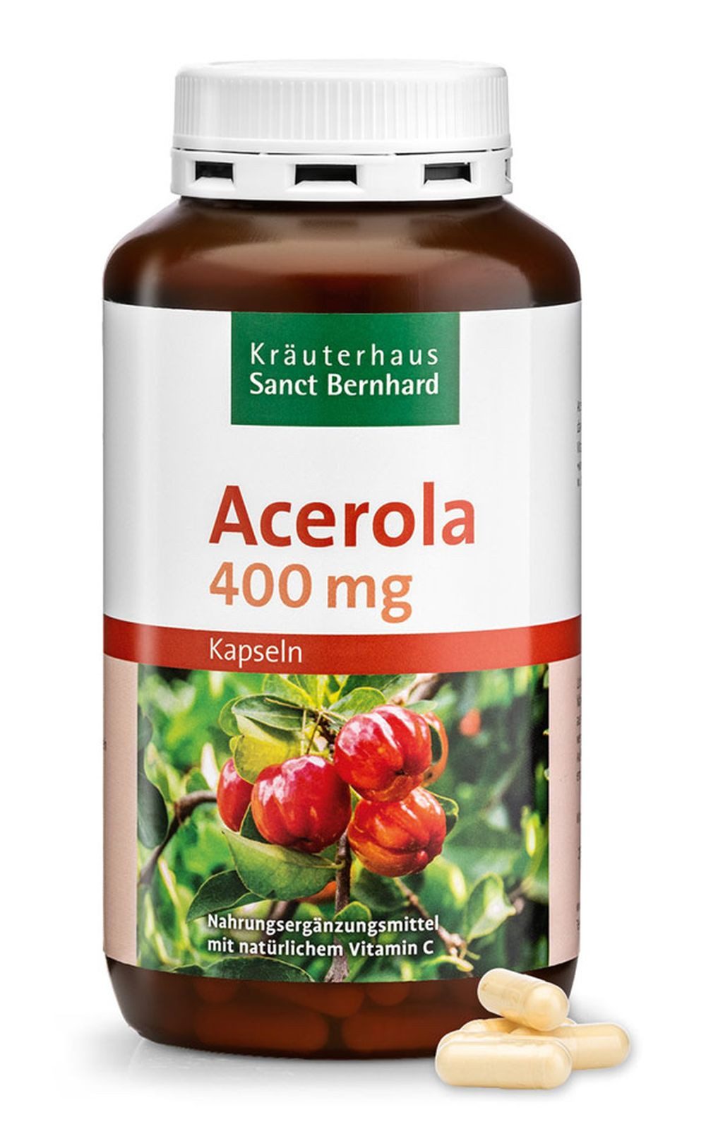 Sanct Bernhard Sanct Bernhard Acerola - 300 Kapseln Kapseln