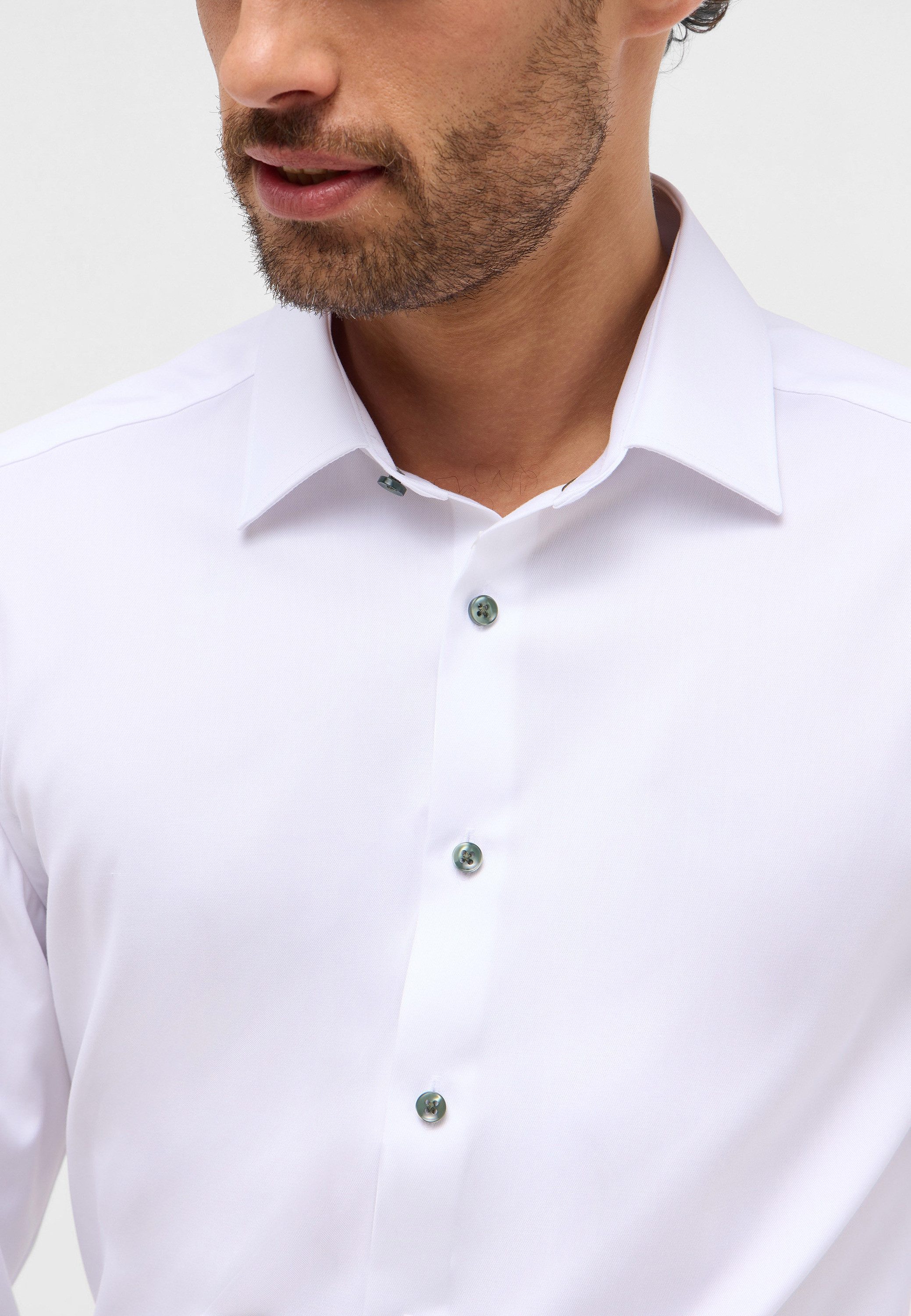 Eterna Langarmhemd SLIM FIT NON IRON (bügelfrei)