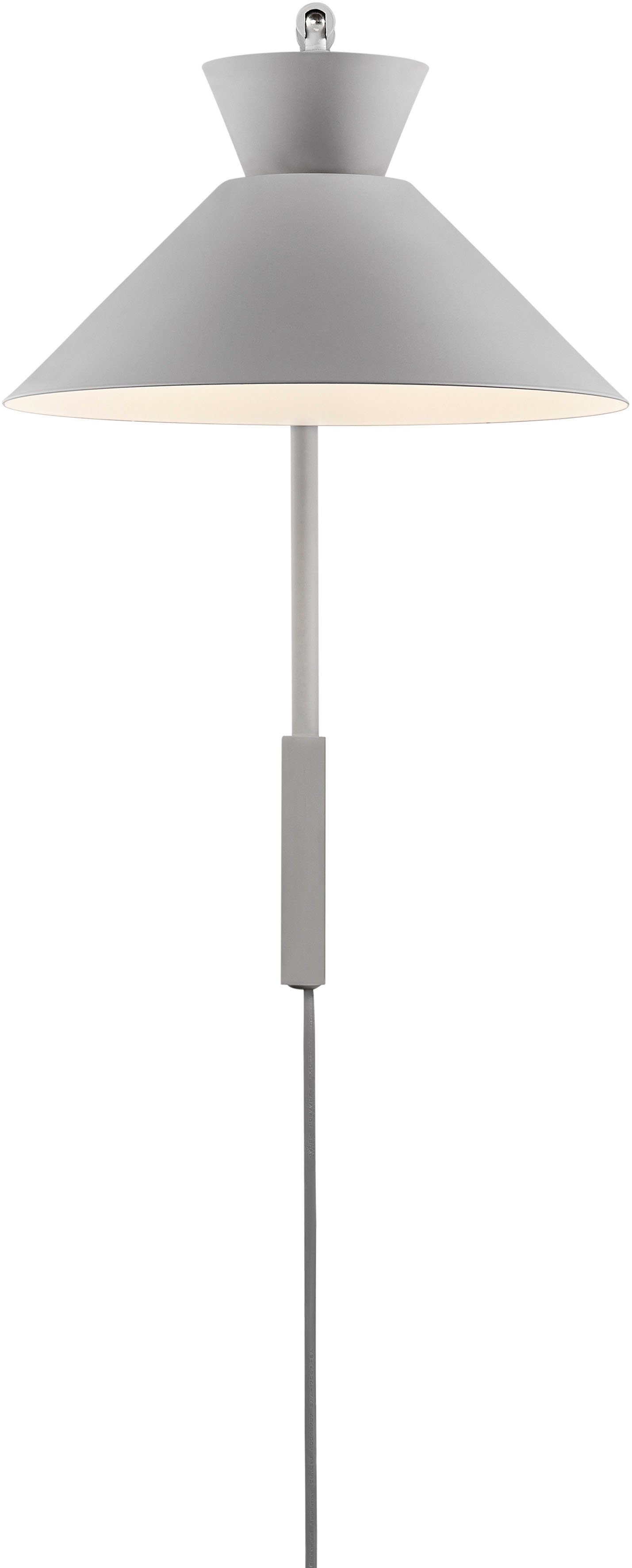 Nordlux Wandleuchte Dial, ohne Schlichtheit Nordische Linien, mit dekorativer Uplight-Effekt Leuchtmittel, klaren