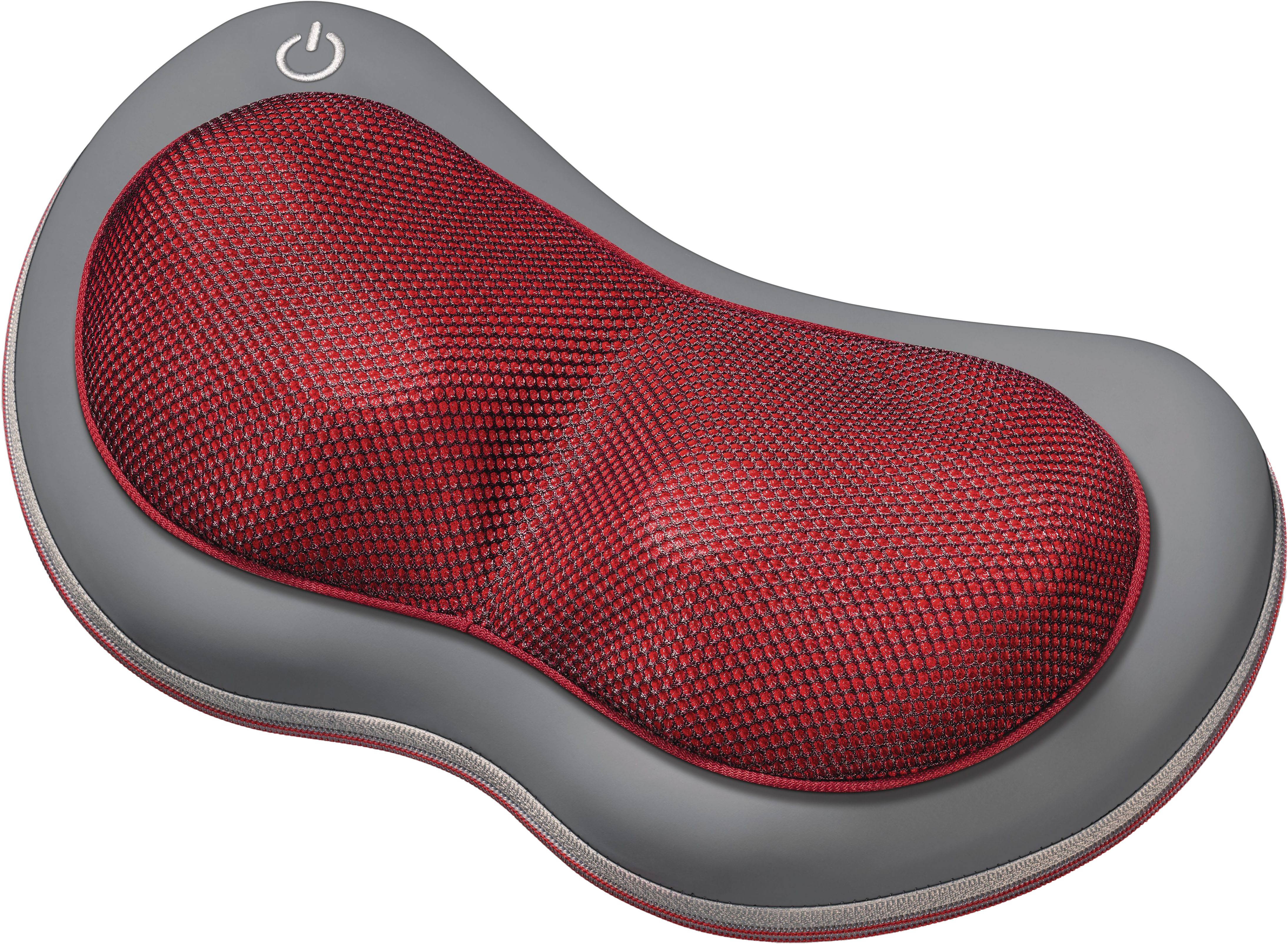 BEURER Shiatsu-Massagekissen MG 149 für wohltuende Shiatsu-Massagen mit 4 Massageköpfen, Mit Licht- und Wärmefunktion, waschbarer Bezug bei 30°C