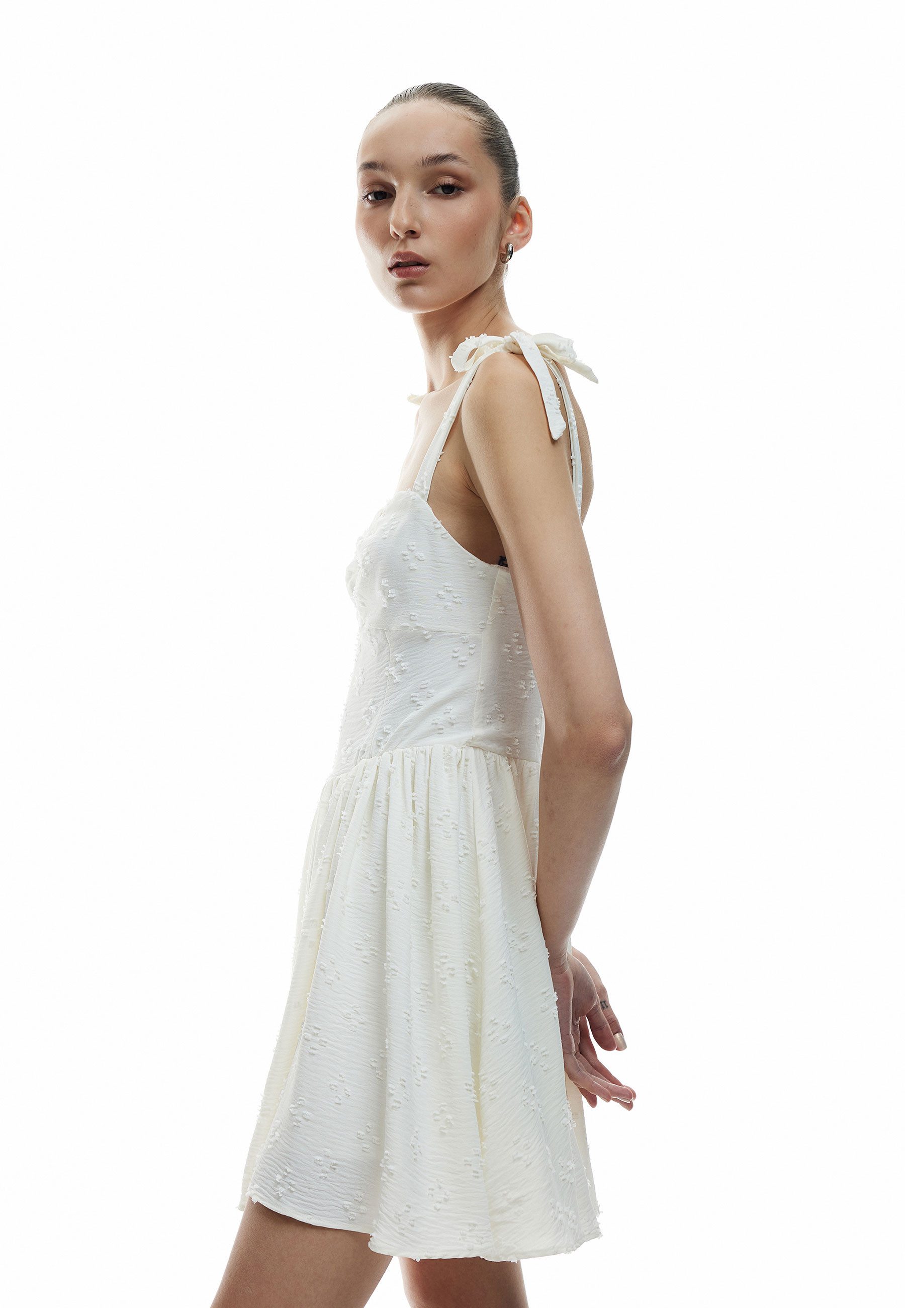 Koton Badekleid Mit Gummibezug A Form Minikleid