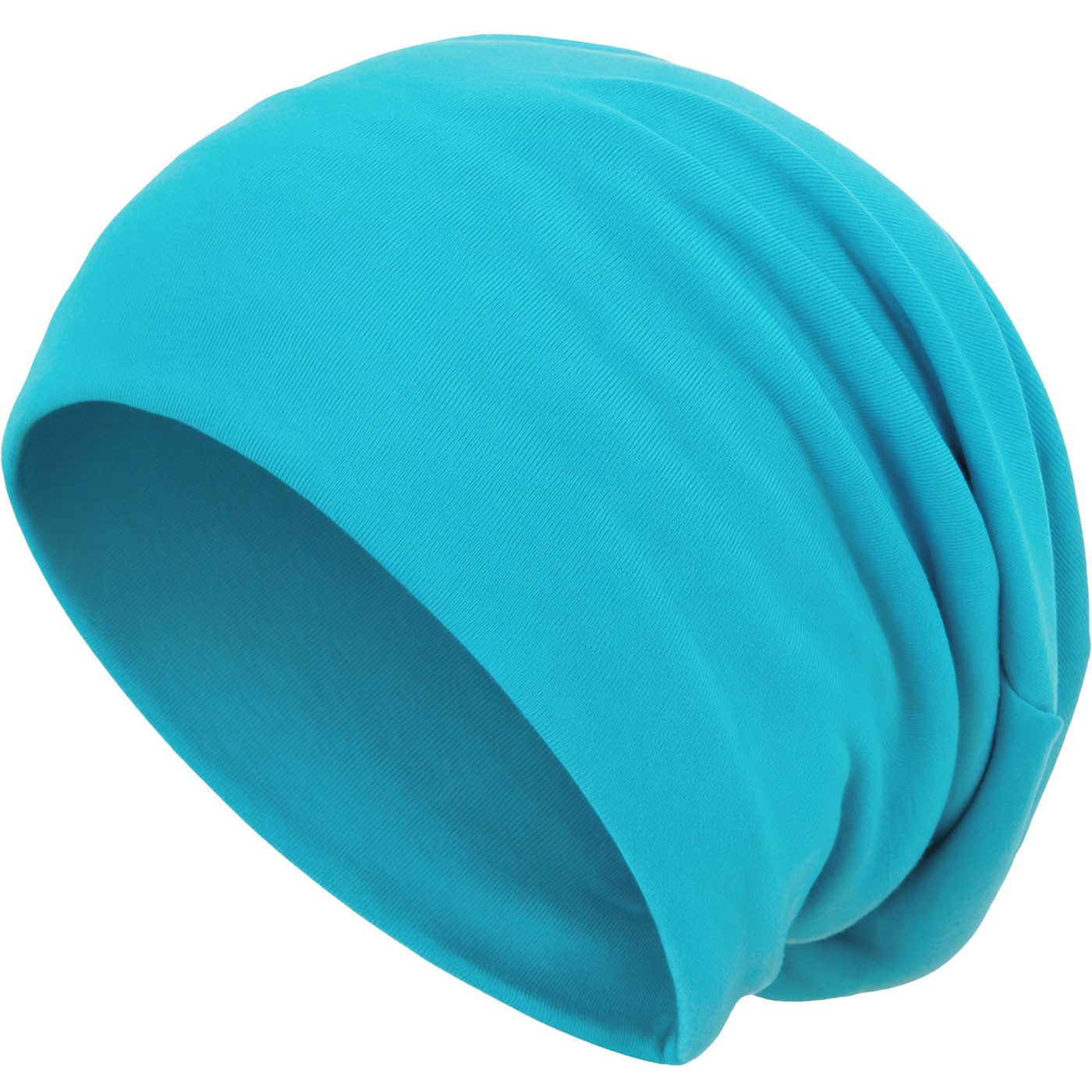 style3 Beanie (1-St) Mütze Damen Herren Haube Sommer Herbst XXL Chemo Schlafmütze Cap