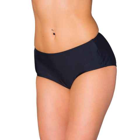 Aquarti Bikini-Hose Aquarti Damen Bikinihose mit Mittelhohem Bund
