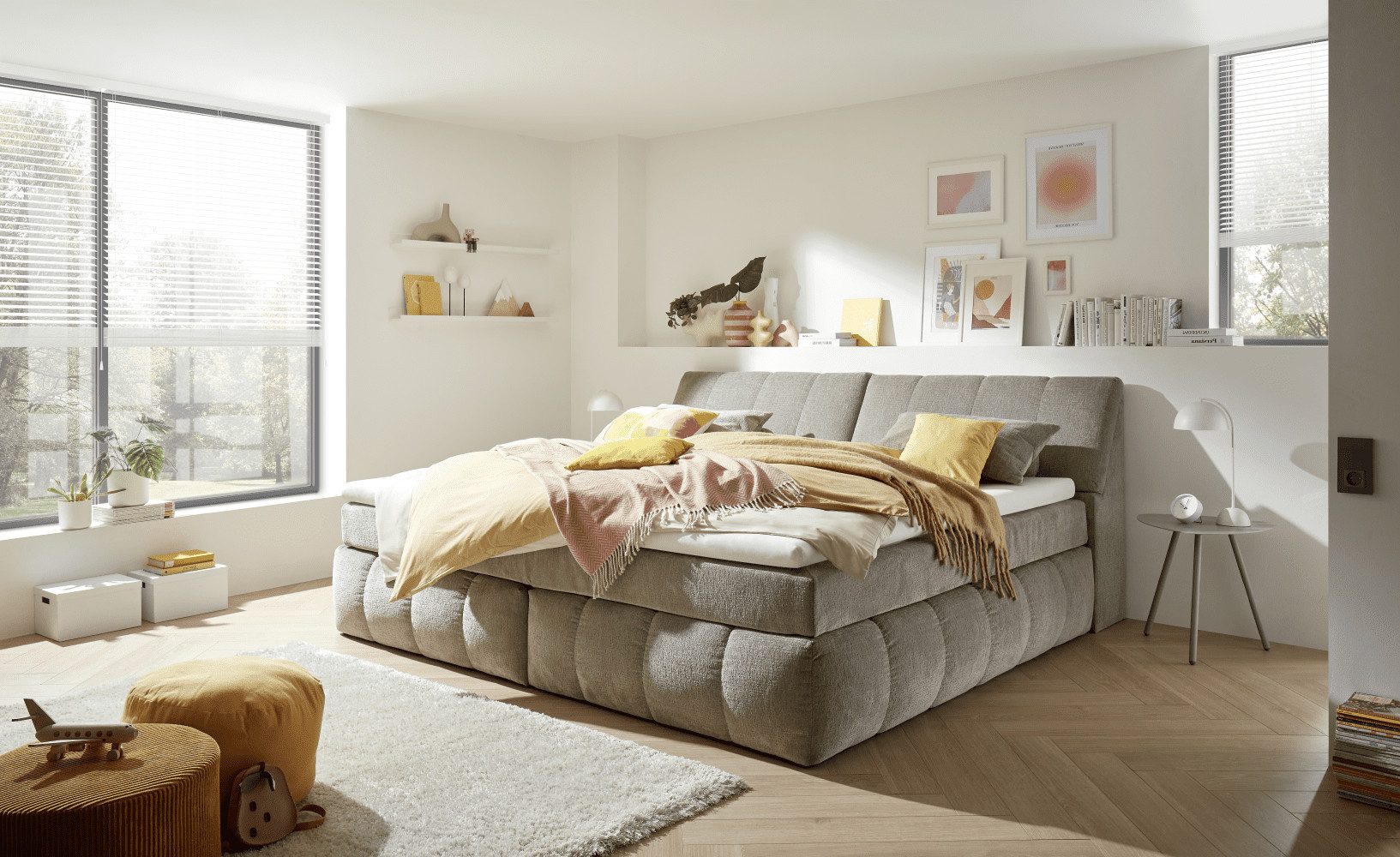 ED EXCITING DESIGN Boxspringbett Elkford 240 günstig online kaufen