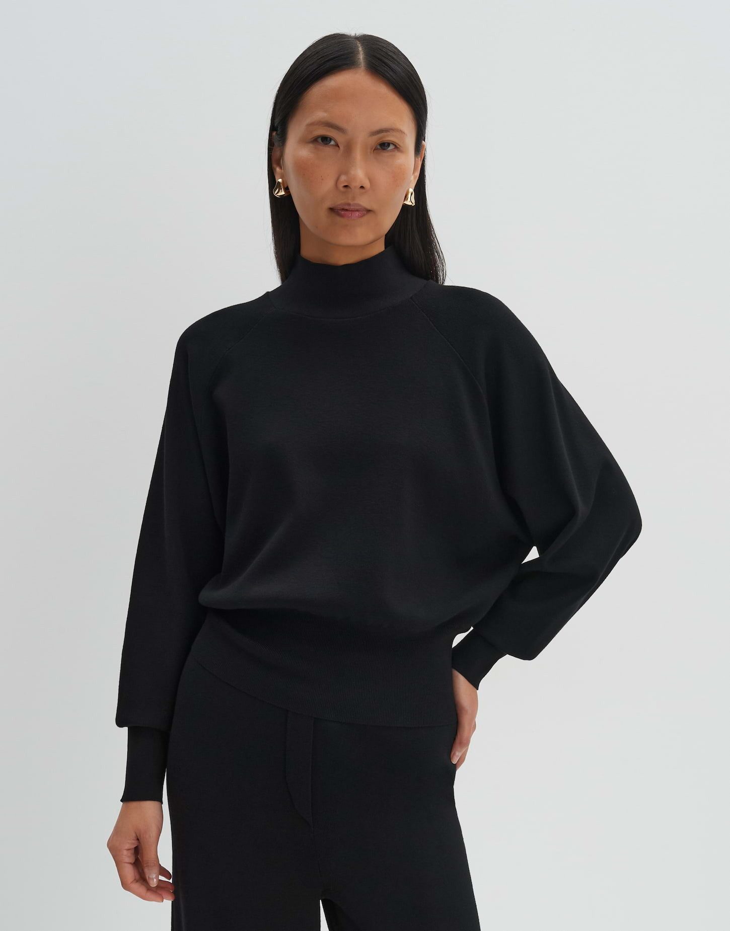 Strickpullover Feiner Strickpullover TELLIE Loose aus Viskose Mix