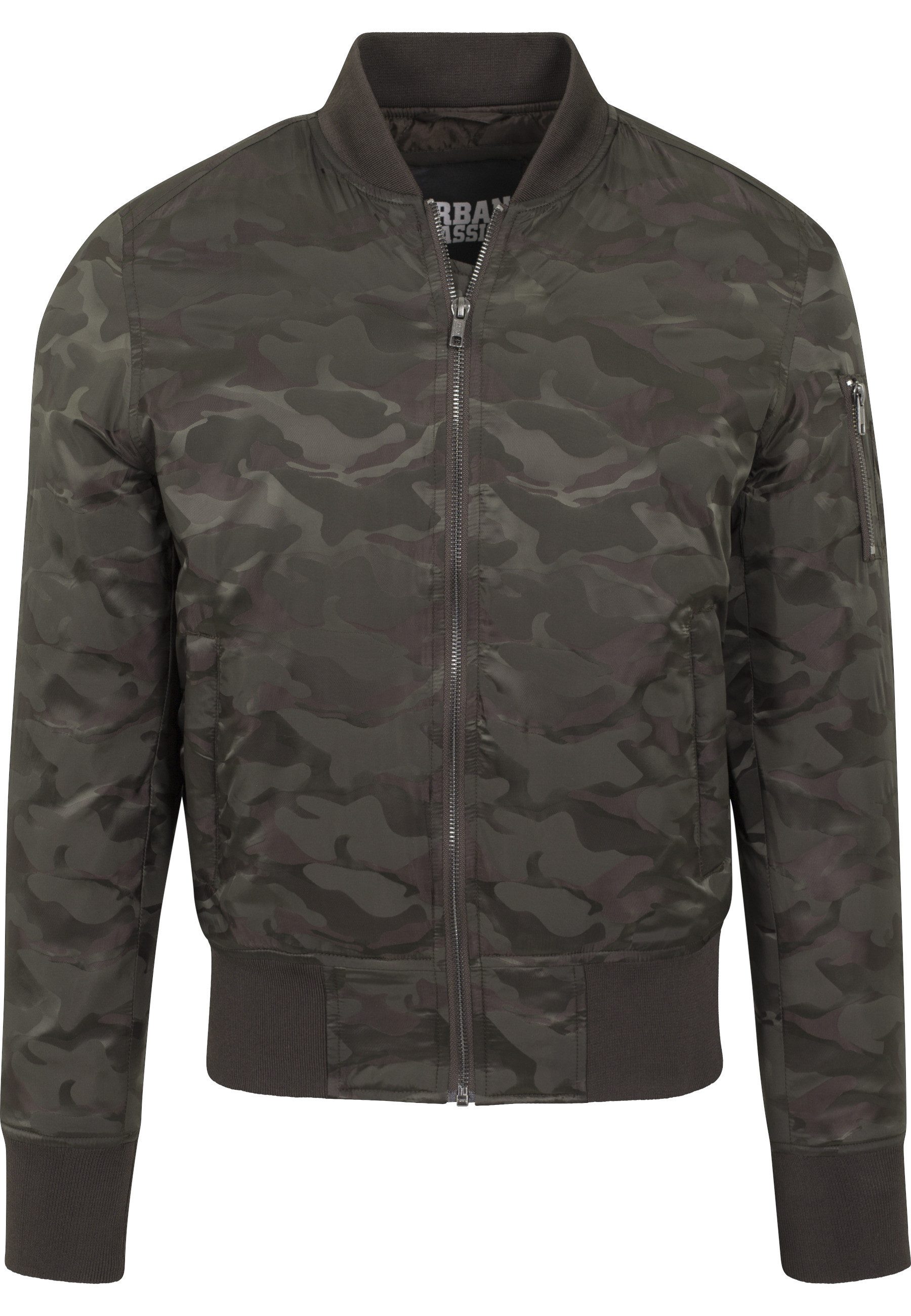 URBAN CLASSICS Bomberjacke Urban Classics Herren Tonal Camo Bomber Jacket ( günstig online kaufen