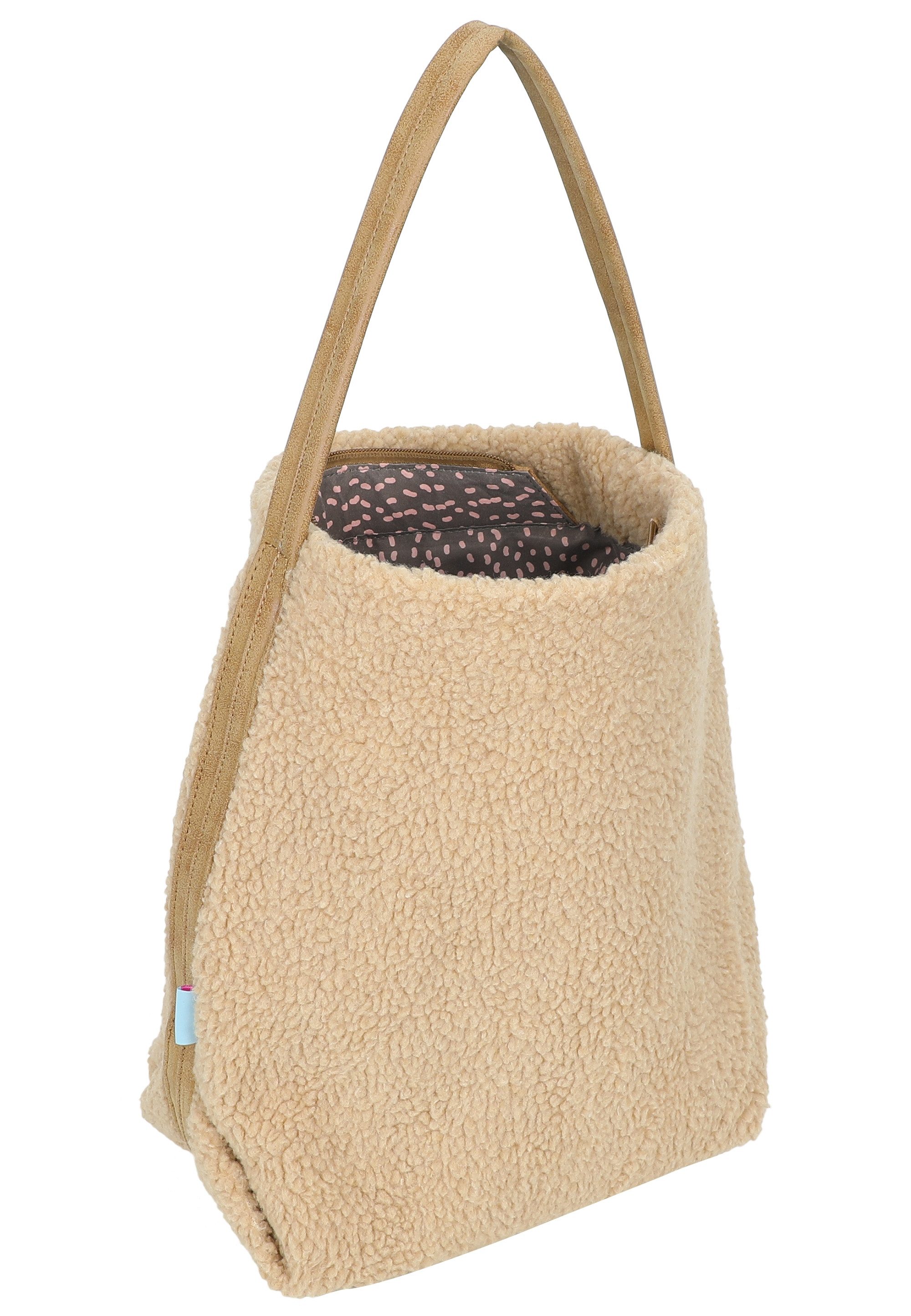 Fritzi aus Preußen Schultertasche Easy Hobo Limited Teddy, im modernen Teddy-Look