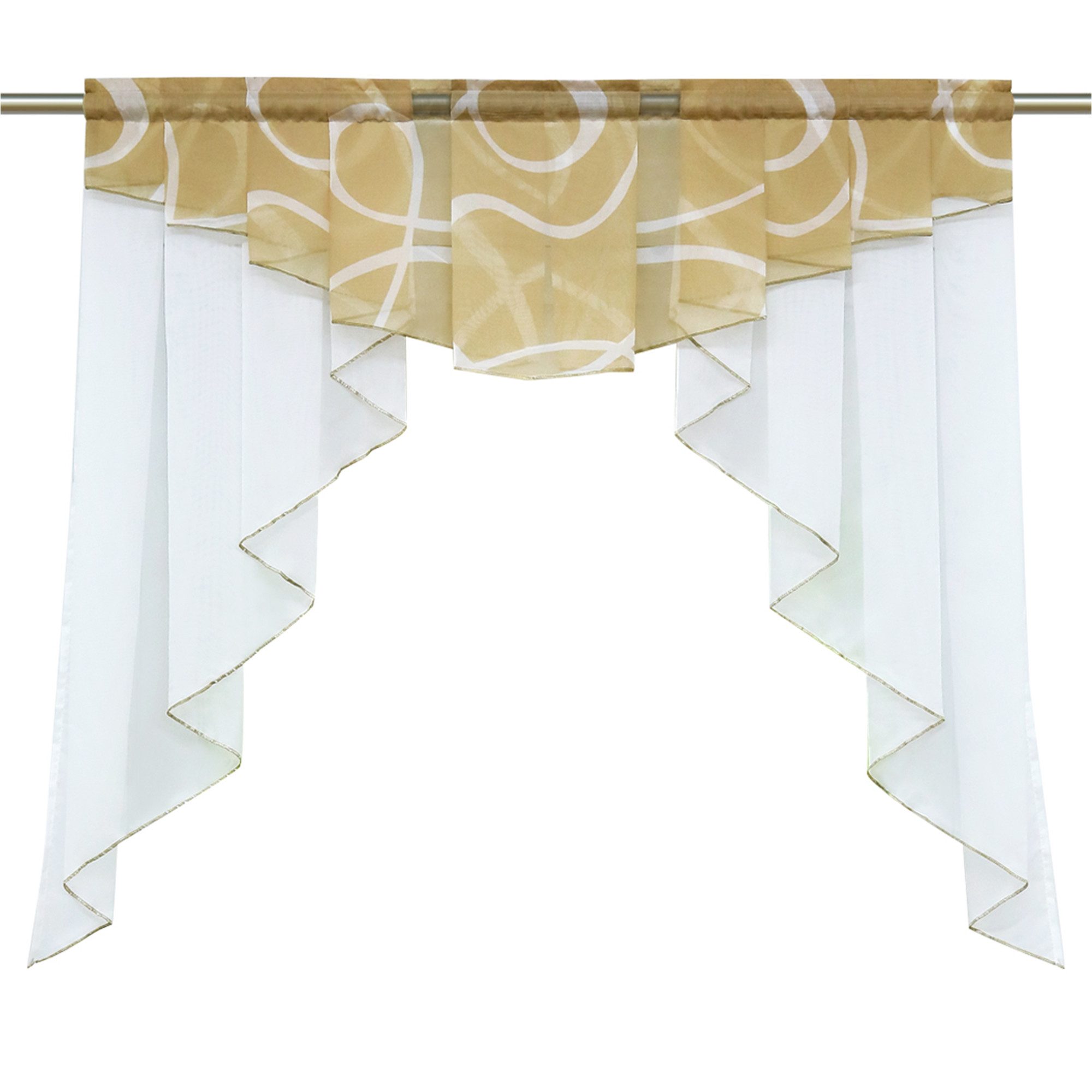 Delien Raffrollo Alice, mit Stangendurchzug, Kurzgardinen Kleinfenster Sche günstig online kaufen