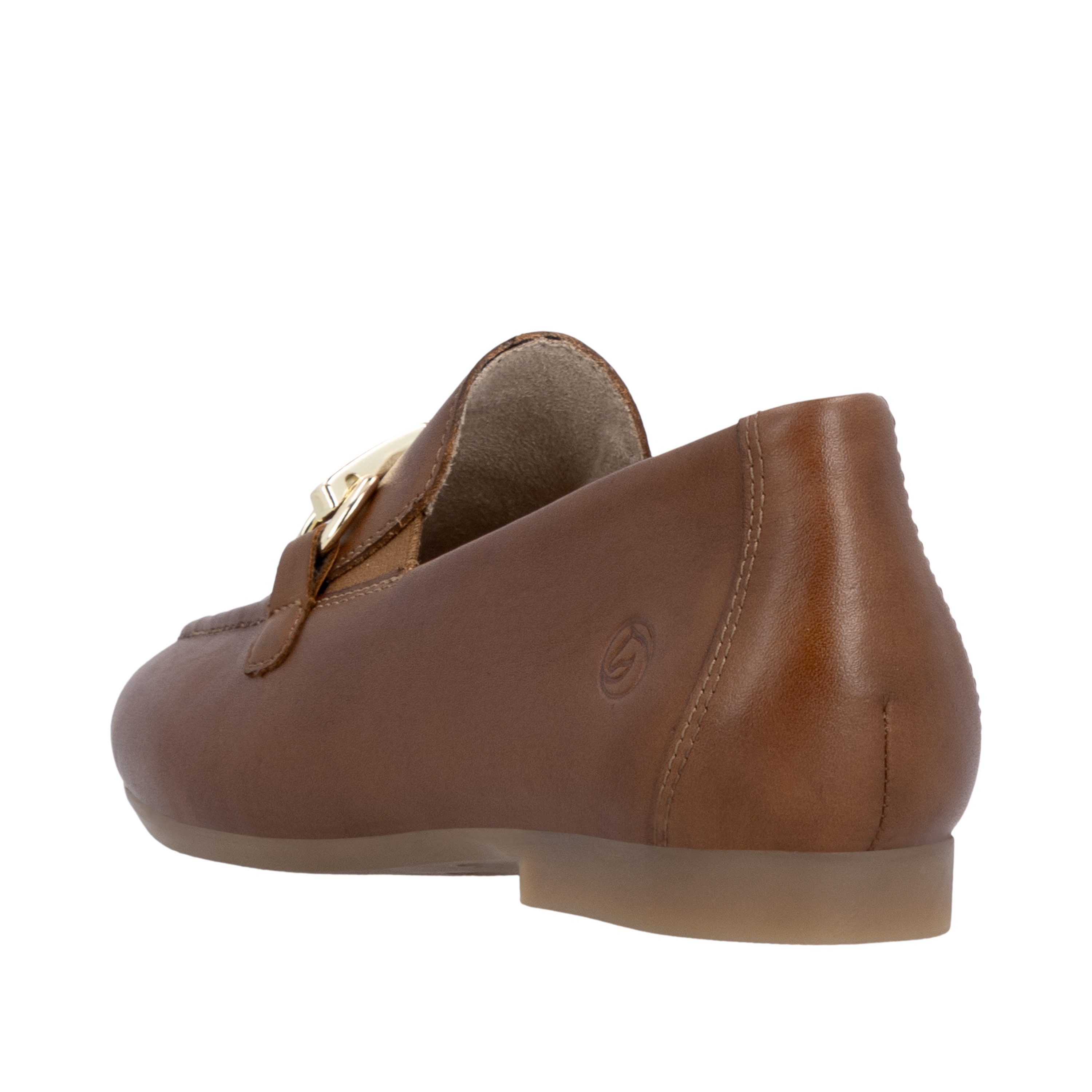 Remonte Loafer Slipper, Schlupfschuh, Spangenschuh mit kleinen Stretcheinsätzen