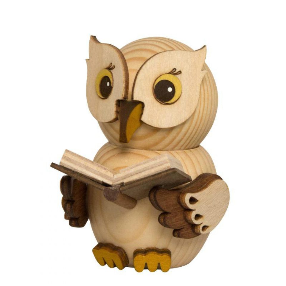 Kuhnert Sammelfigur Kuhnert Mini Eule mit Buch